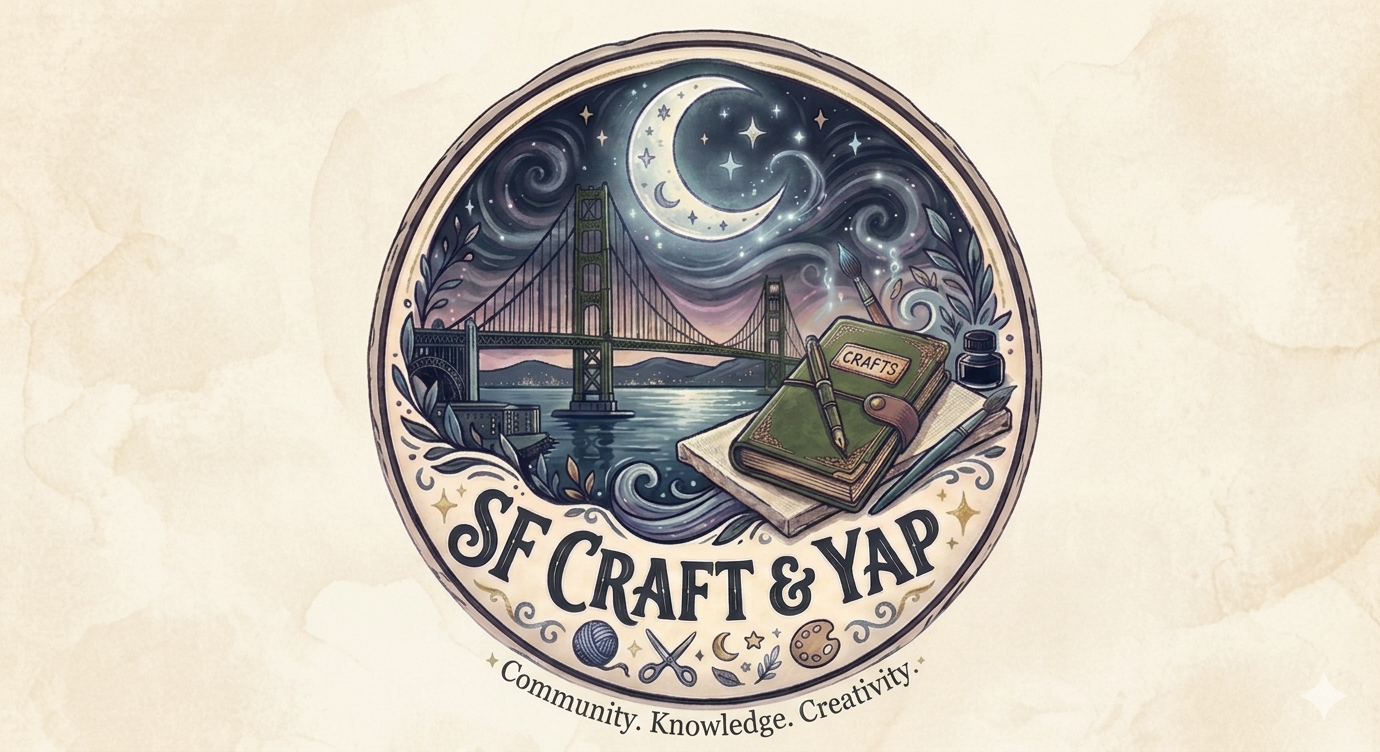 Cover art for #SF Craft & Yap: Commonplacing - Finding Yourself One Moment at a Time 🖋️ — San Francisco, CA