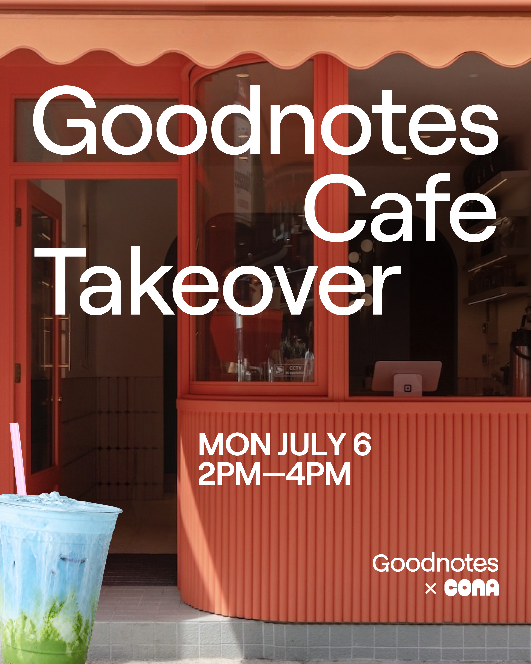 Goodnotes Café Takeover