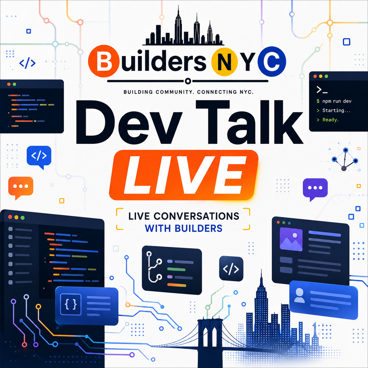 Builders NYC: Dev Talk LIVE