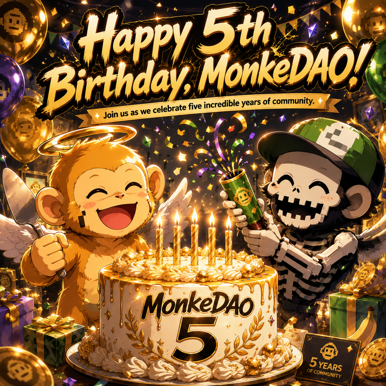 MonkeDAO Toronto 5th Birthday Bash