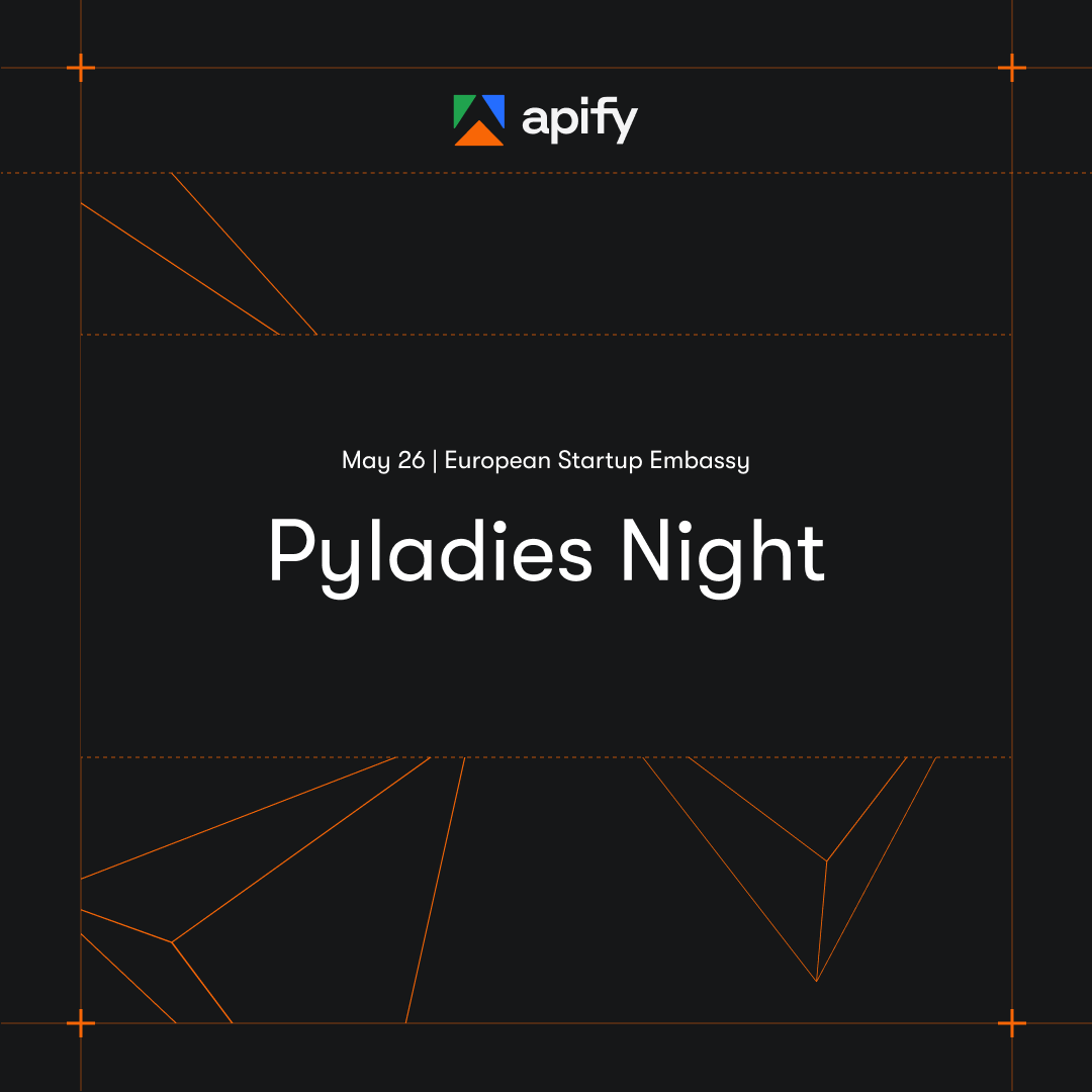 Cover art for #PyLadies San Francisco at Apify — European Startup Embassy