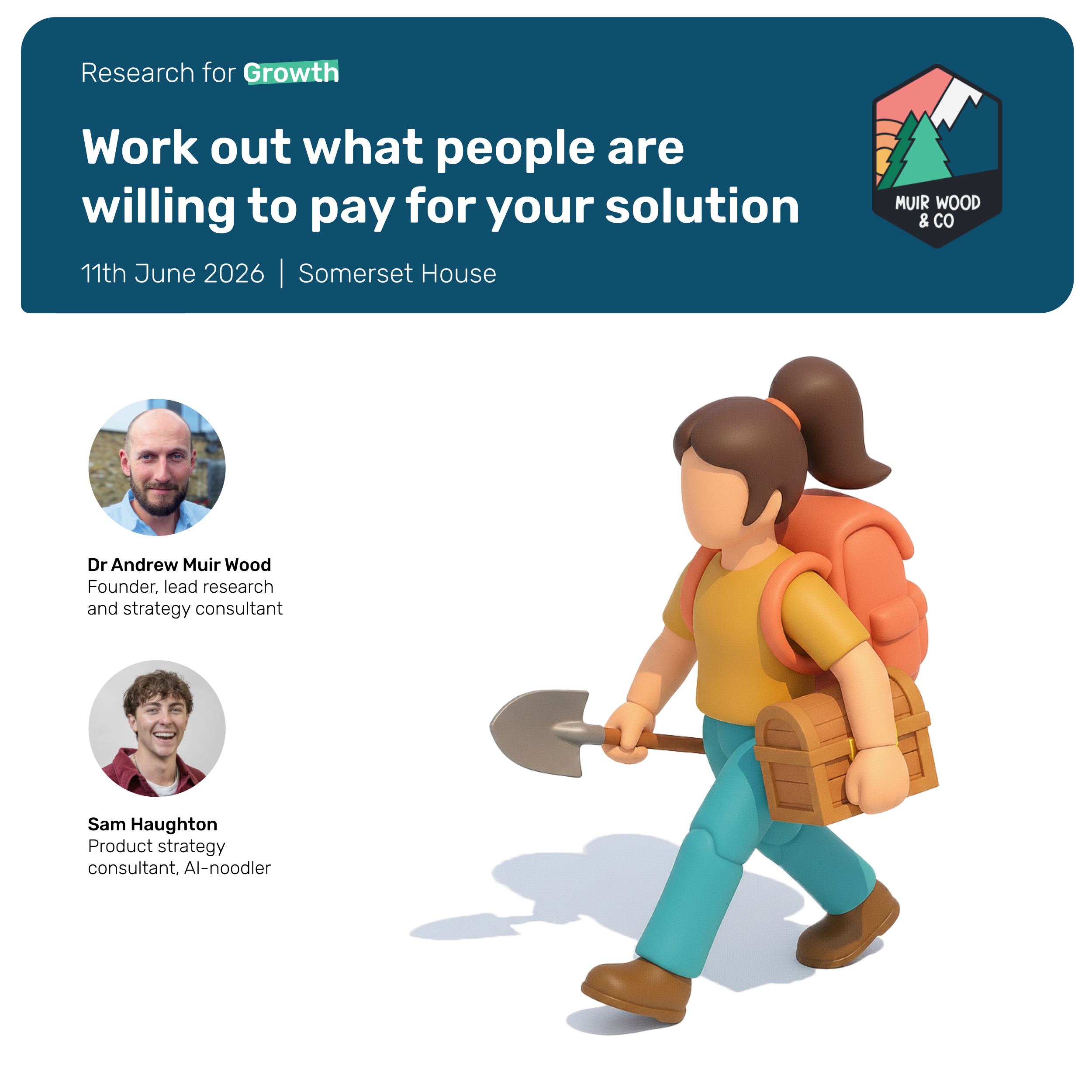 Masterclass: Work out what people are willing to pay for your solution