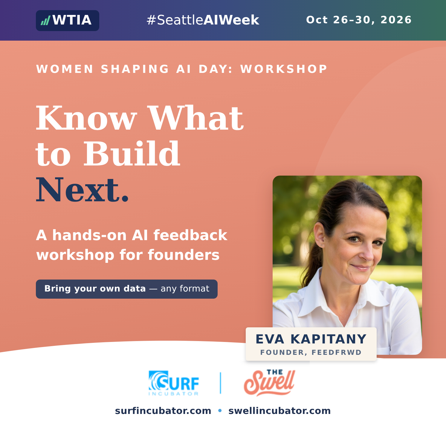 Know What to Build Next: A Hands-On AI Feedback Workshop event image