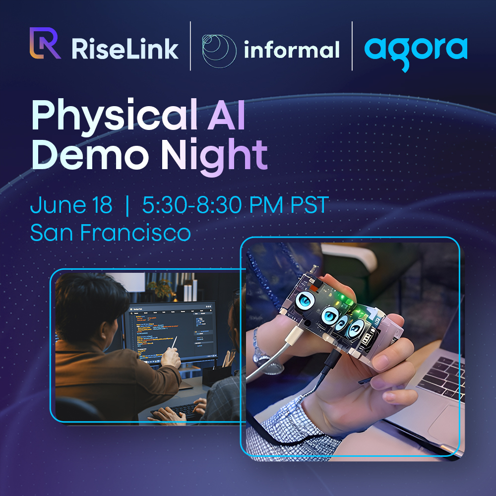 Cover art for #Physical AI Builders Night — Studio 45 - informal spaces SF