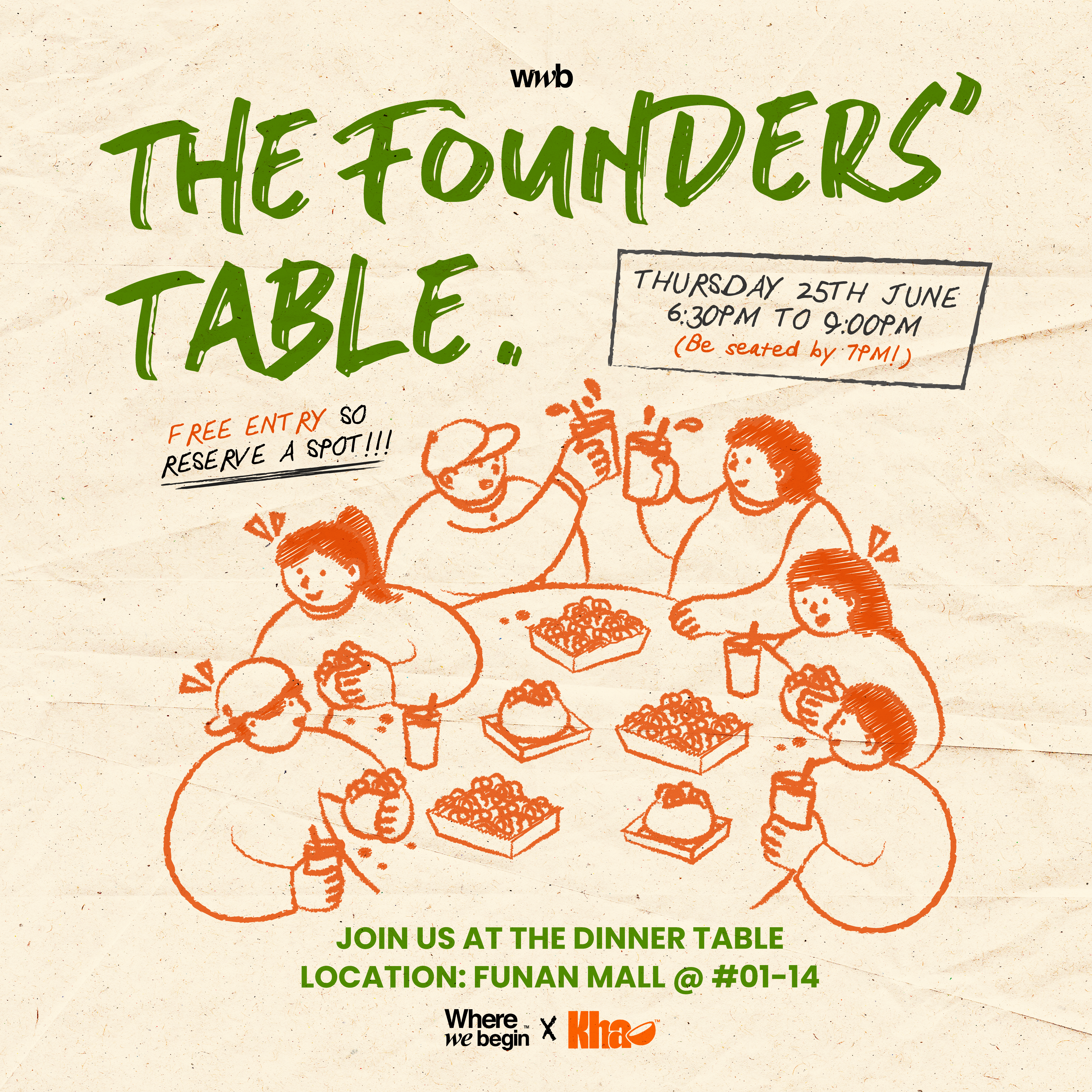 Cover art for #The Founders' Table — Khao