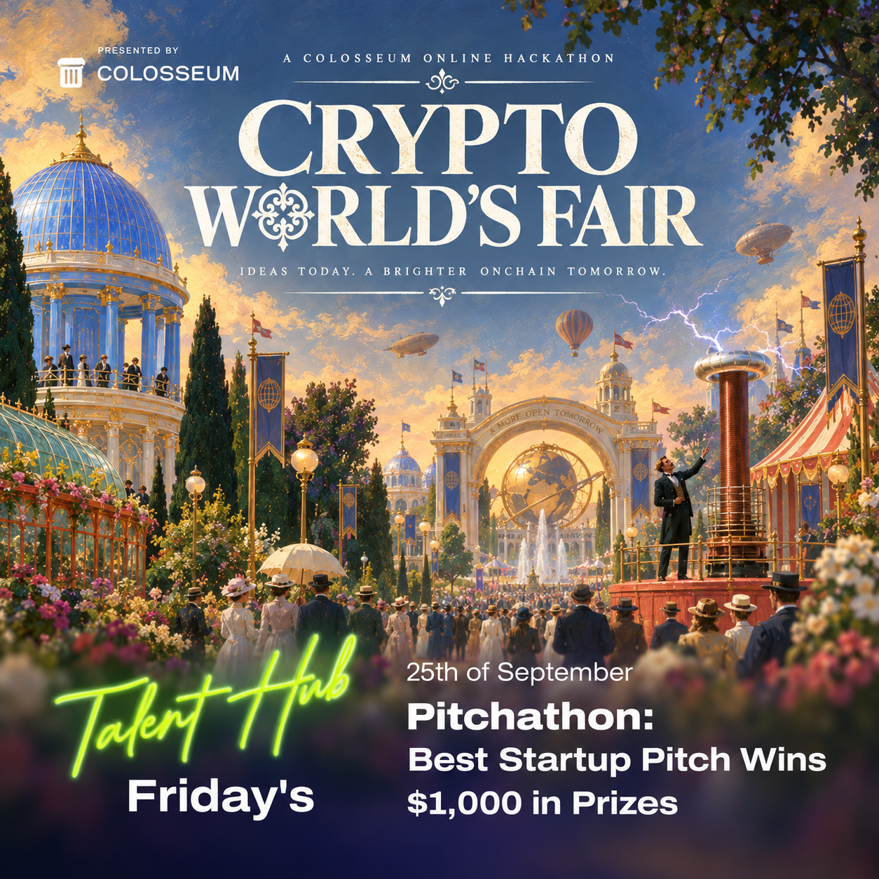 Pitch a Startup Idea for $1k in Prizes | Talent Hub Friday