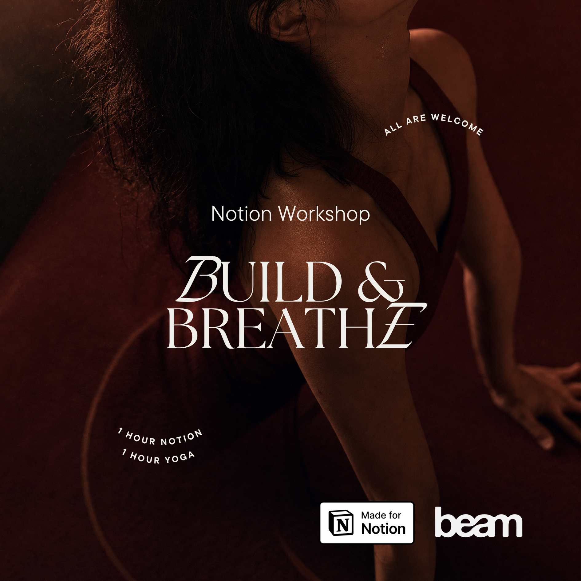 Cover art for #Notion Workshop: Build & Breathe - Yoga, Journaling, and Your New Favourite Daily Reset — Singapore
