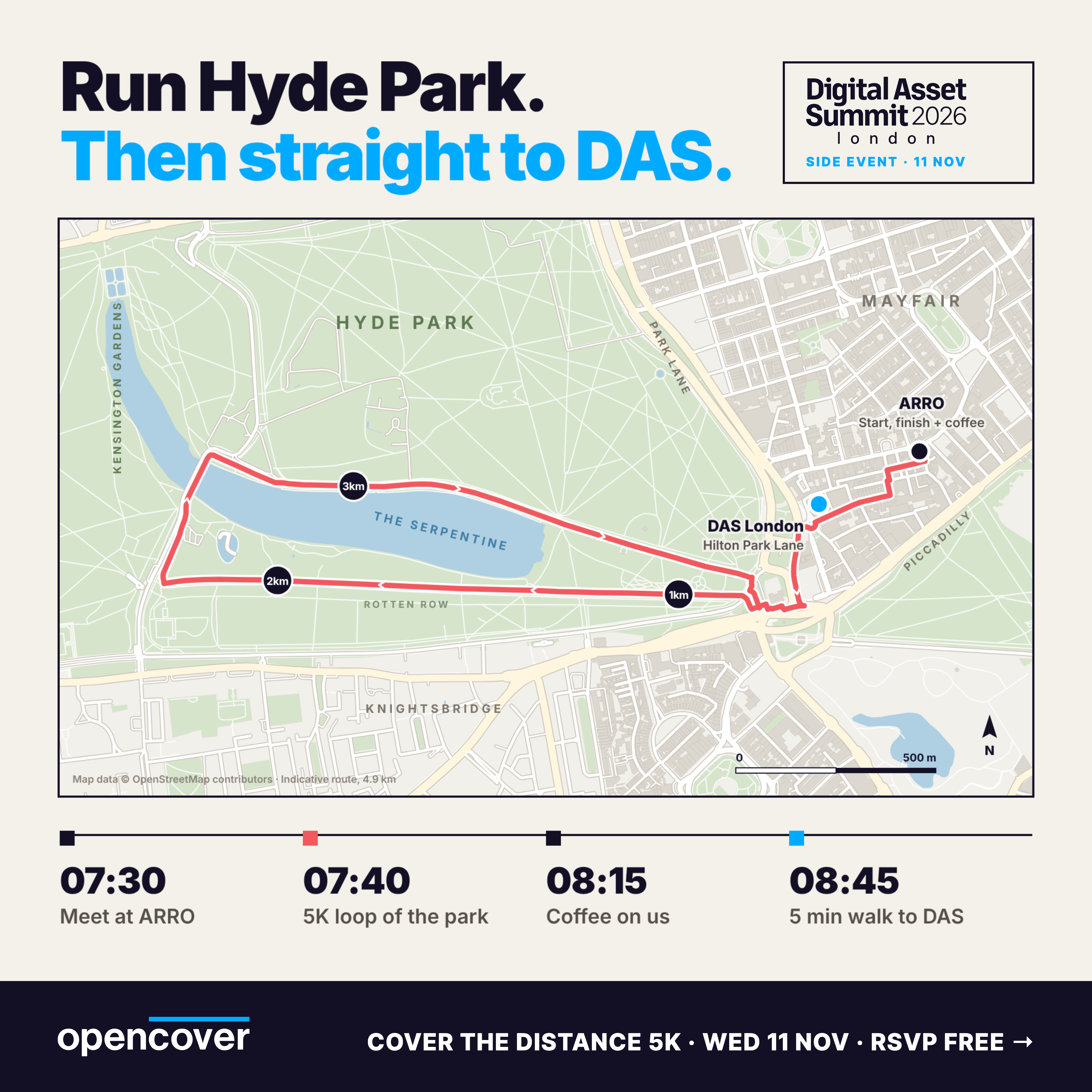 Cover the Distance 5K | DAS London 🇬🇧