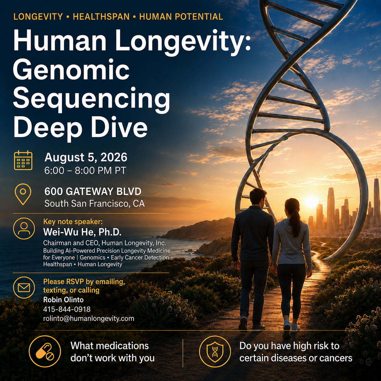 Human Longevity: Whole Genome Deep Dive