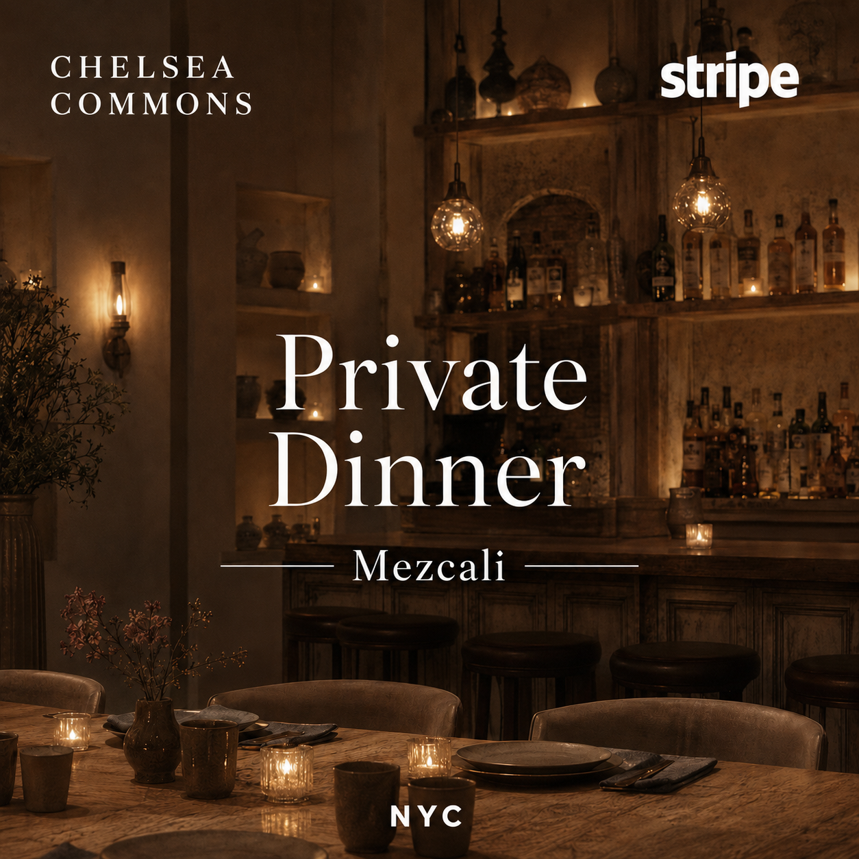 Stripe Dinner