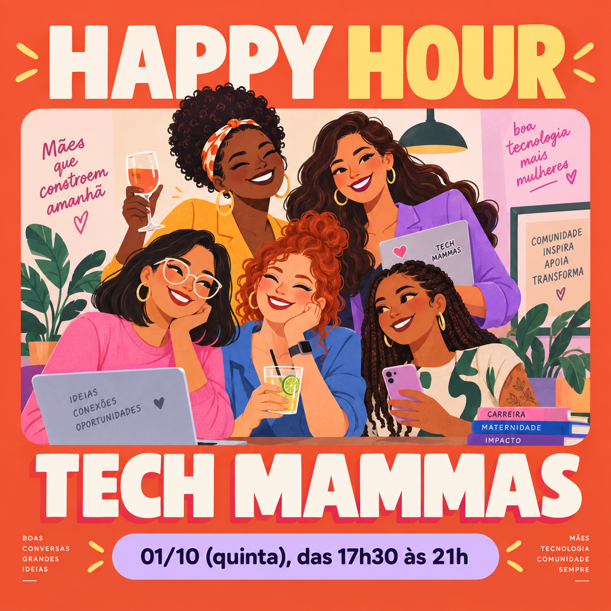 Happy hour Tech Mammas
