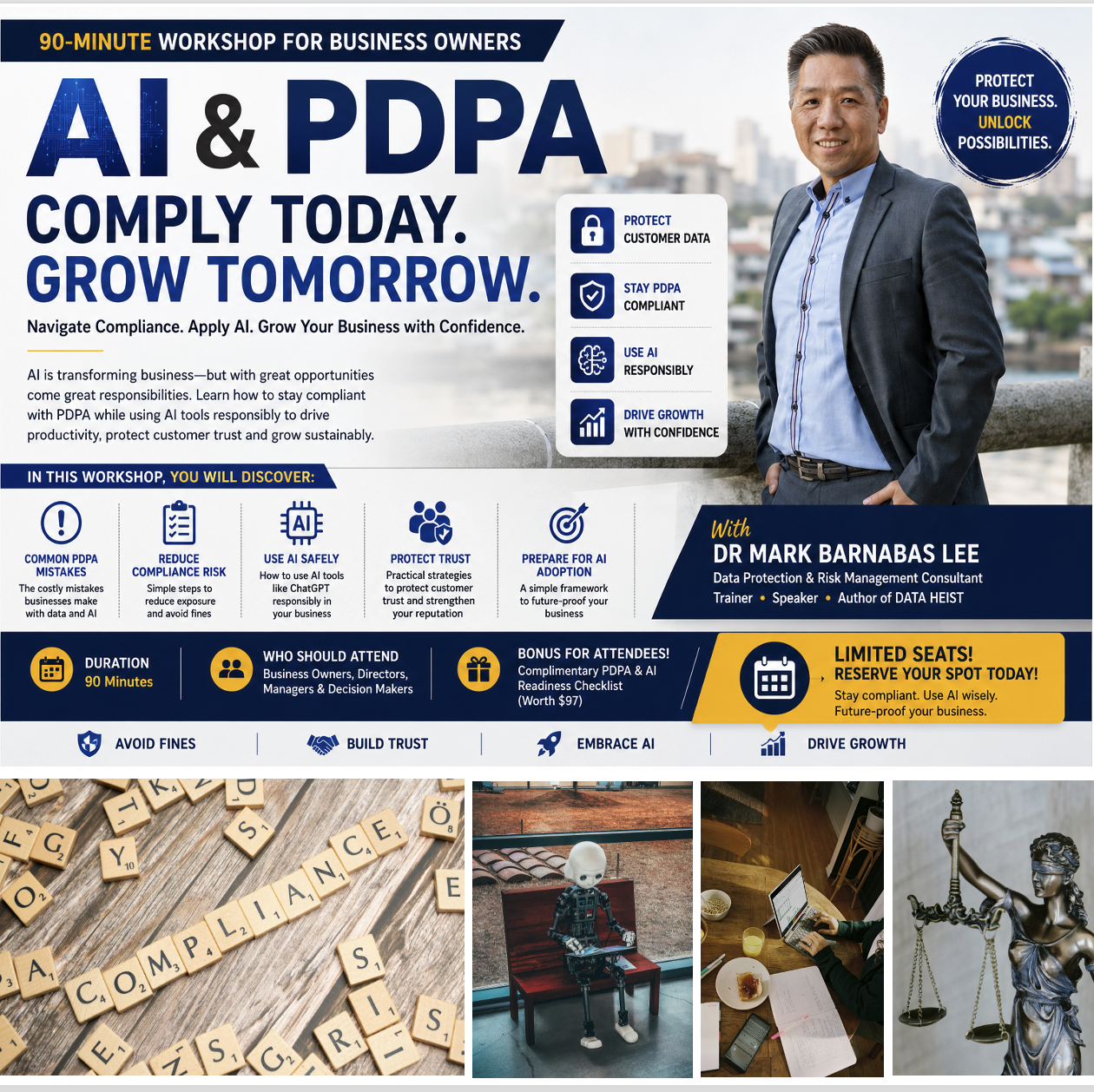 Cover art for #AI & PDPA - Comply Today Grow Tomorrow — 809 French Rd, level 3