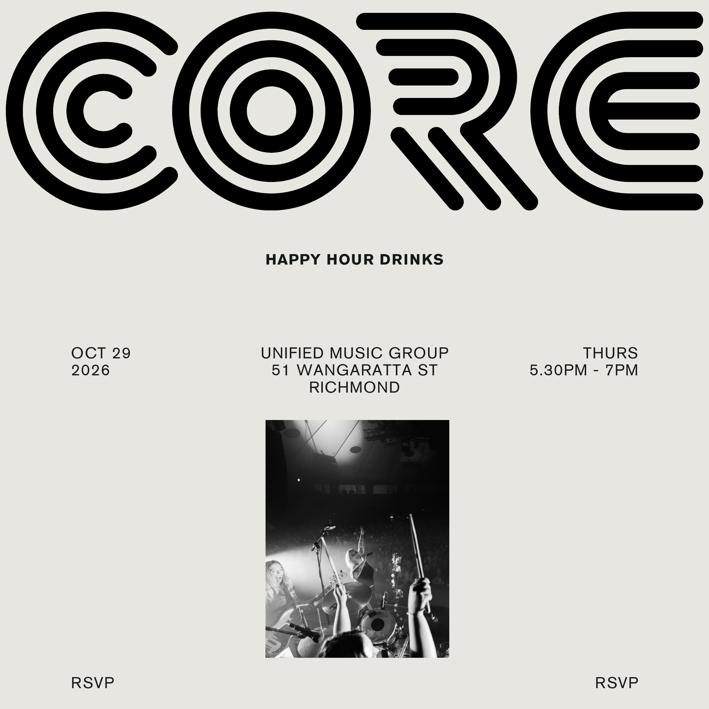CORE Talent Agency: Happy Hour