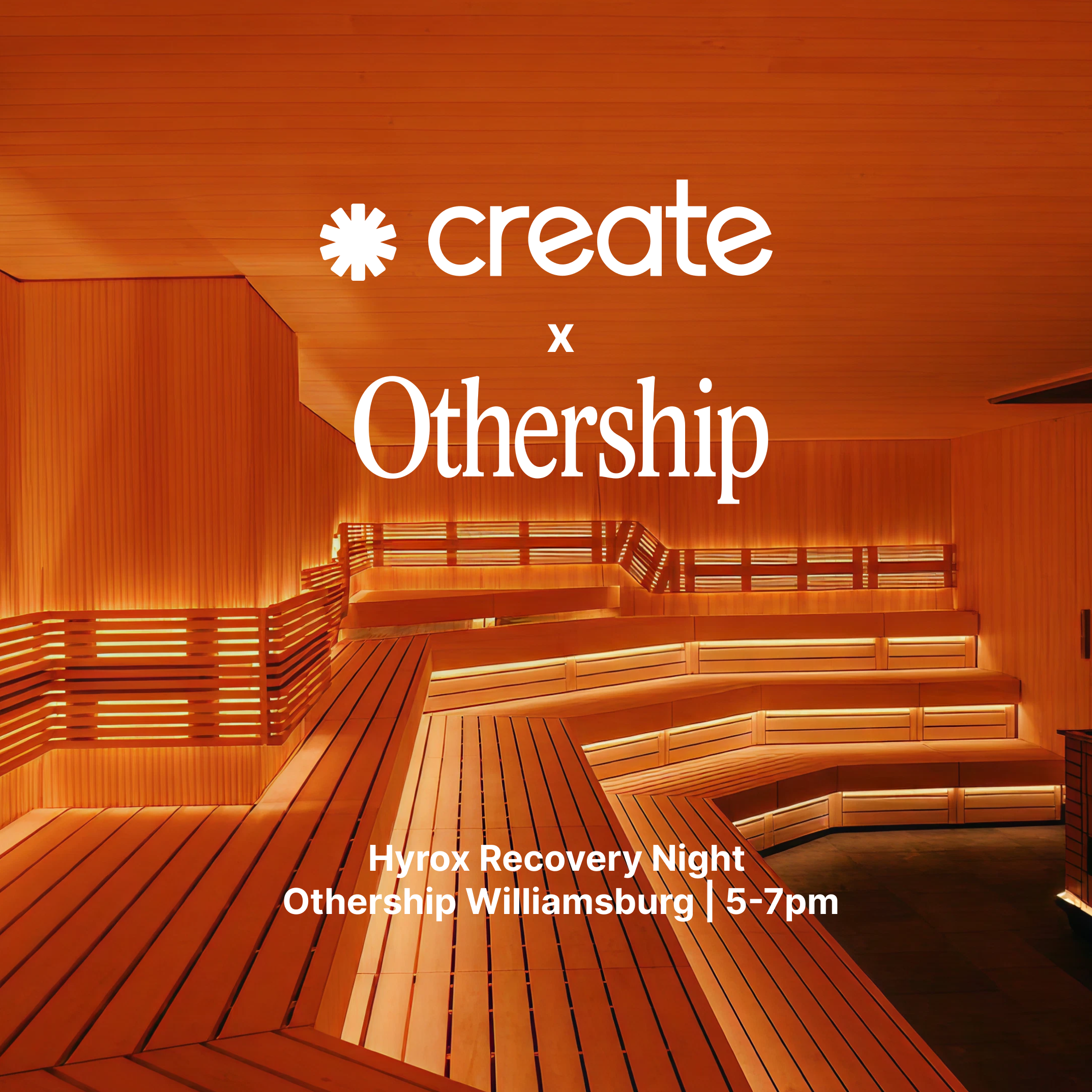 Cover art for #Create x Othership Hyrox Recovery Night — Othership Williamsburg