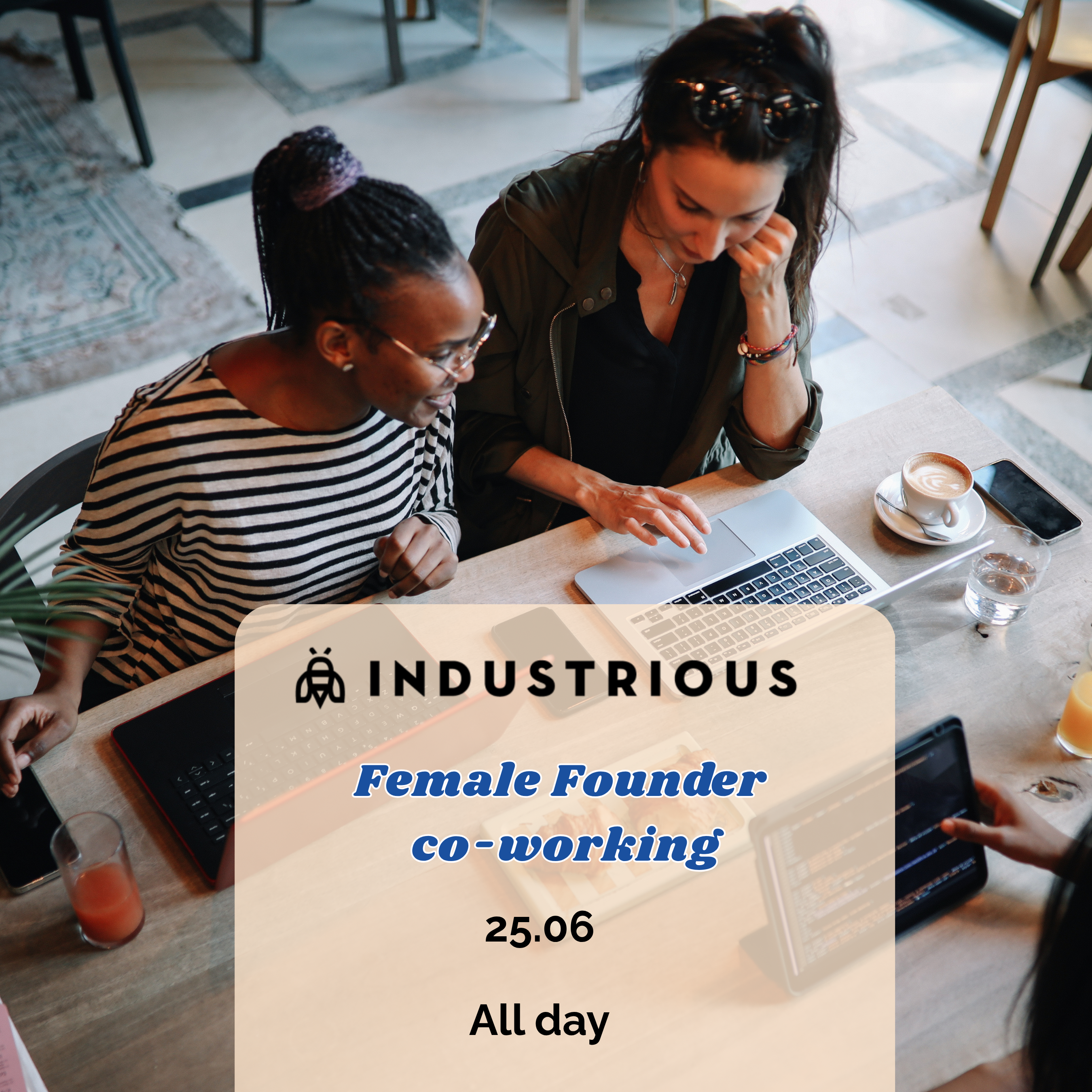 Businettes co-working day at Industrious