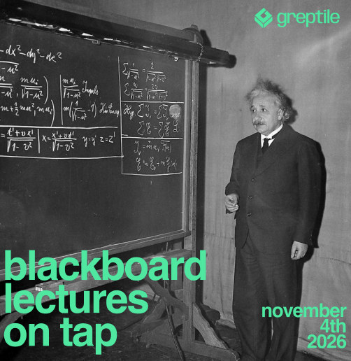 Blackboard Lectures on Tap