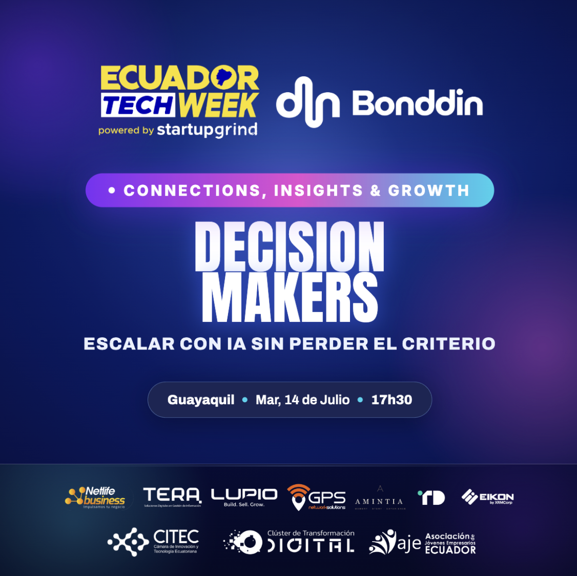 Responsables de la Toma de Decisiones: Escalar con IA sin perder el criterio 🤖📈 por Bonddin