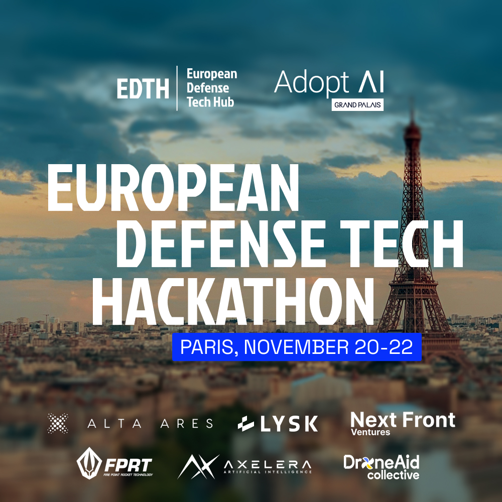 European Defense Tech Hackathon – Paris