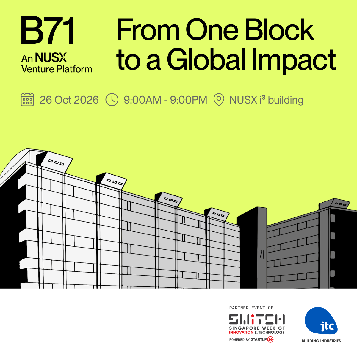 SWITCH Day 0: From One Block to a Global Impact