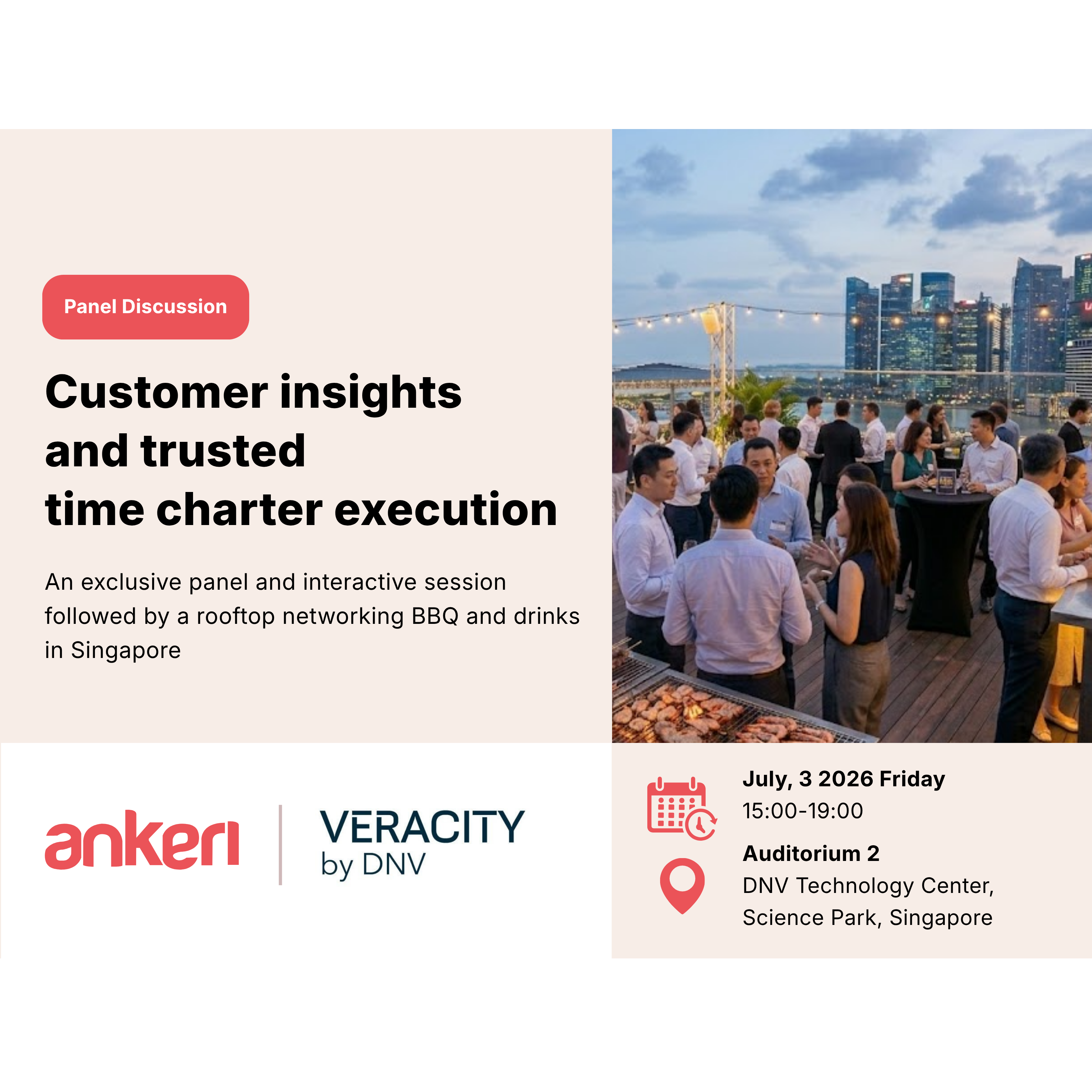 Cover art for #Panel Discussion: Ankeri x Veracity by DNV: Customer insights and trusted time charter execution — DNV Technology Centre