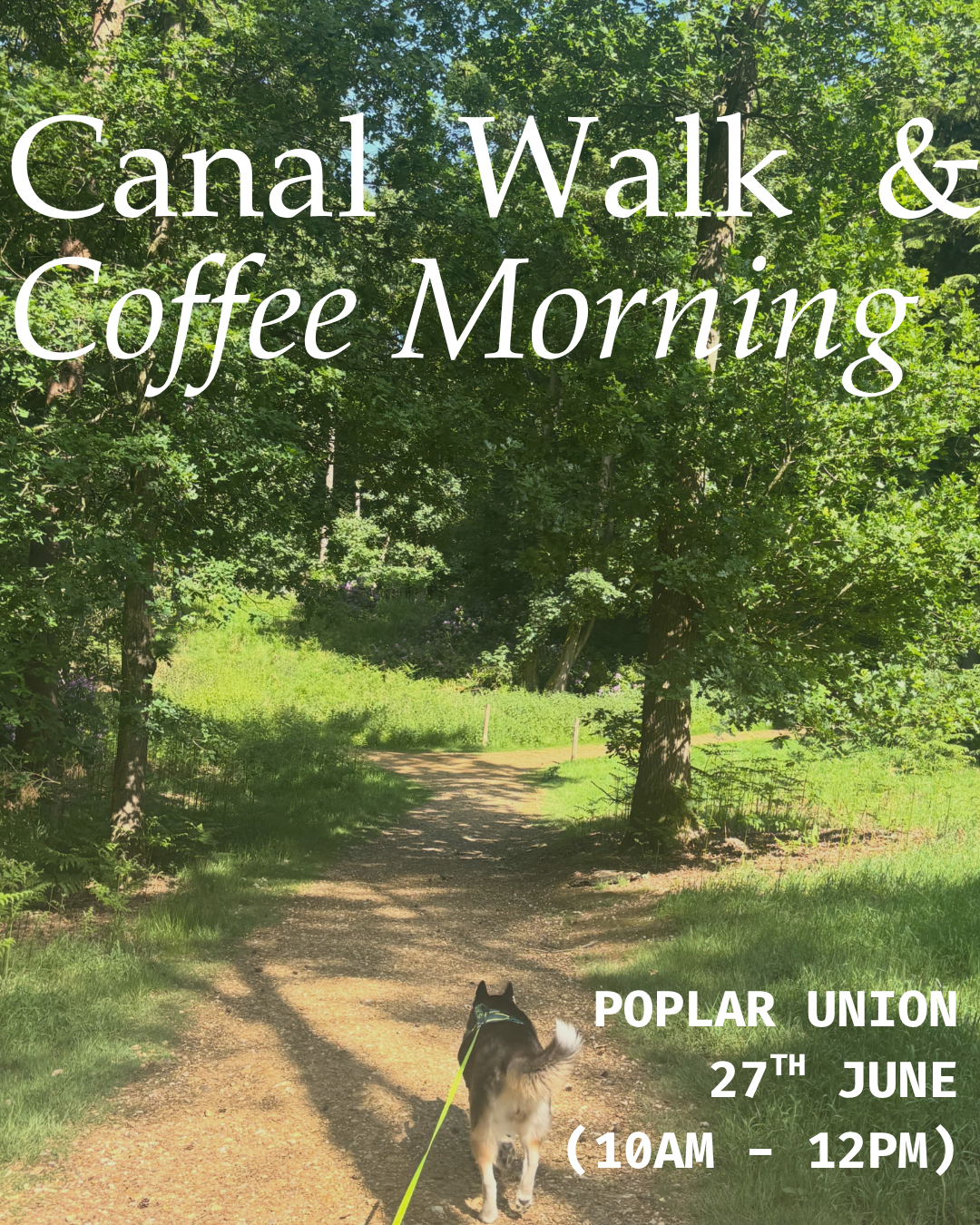 Canal Walk & Coffee Morning