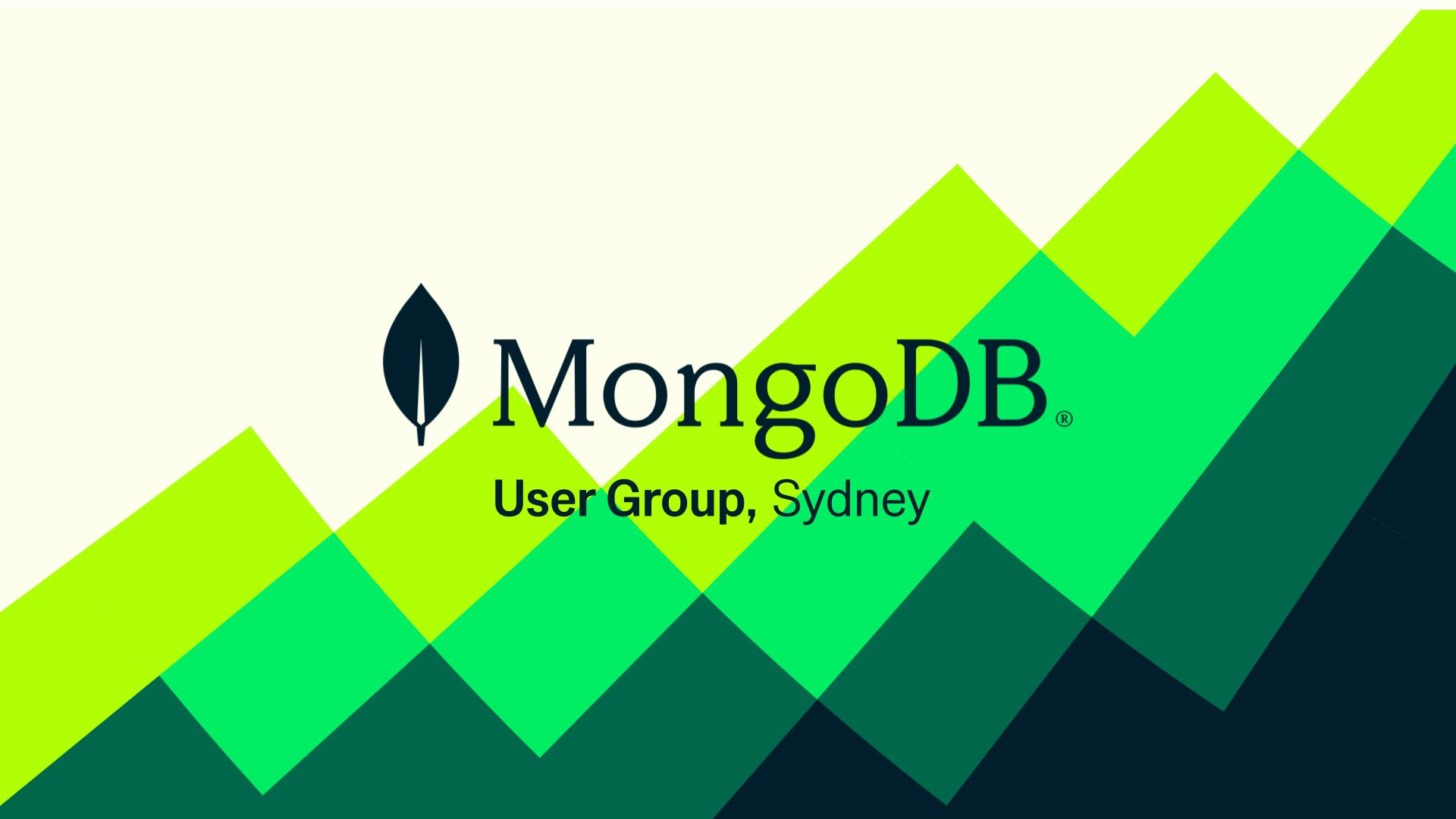 MongoDB User Group Sydney - September 2026