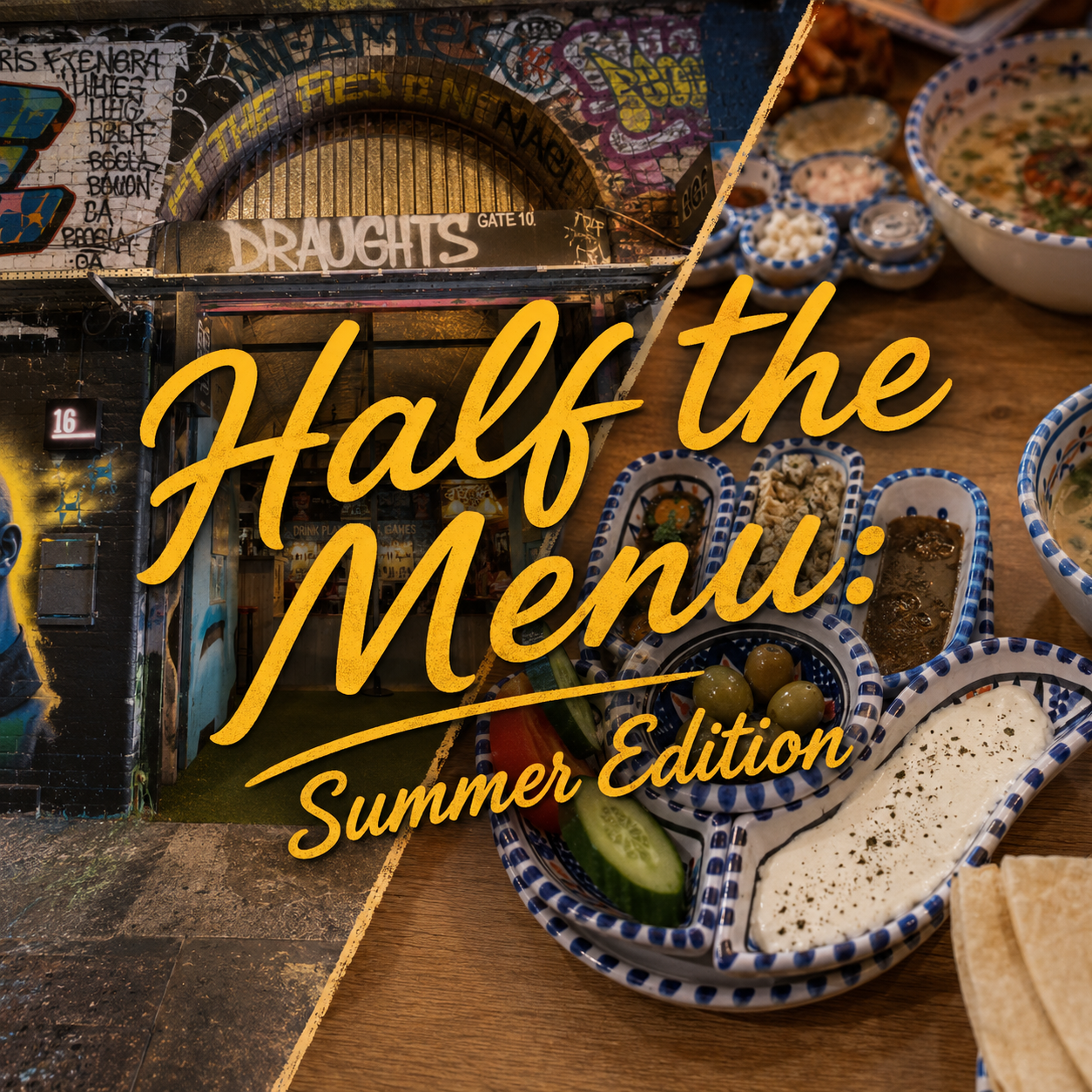 Half the Menu - Board Games & Tunisian Bites