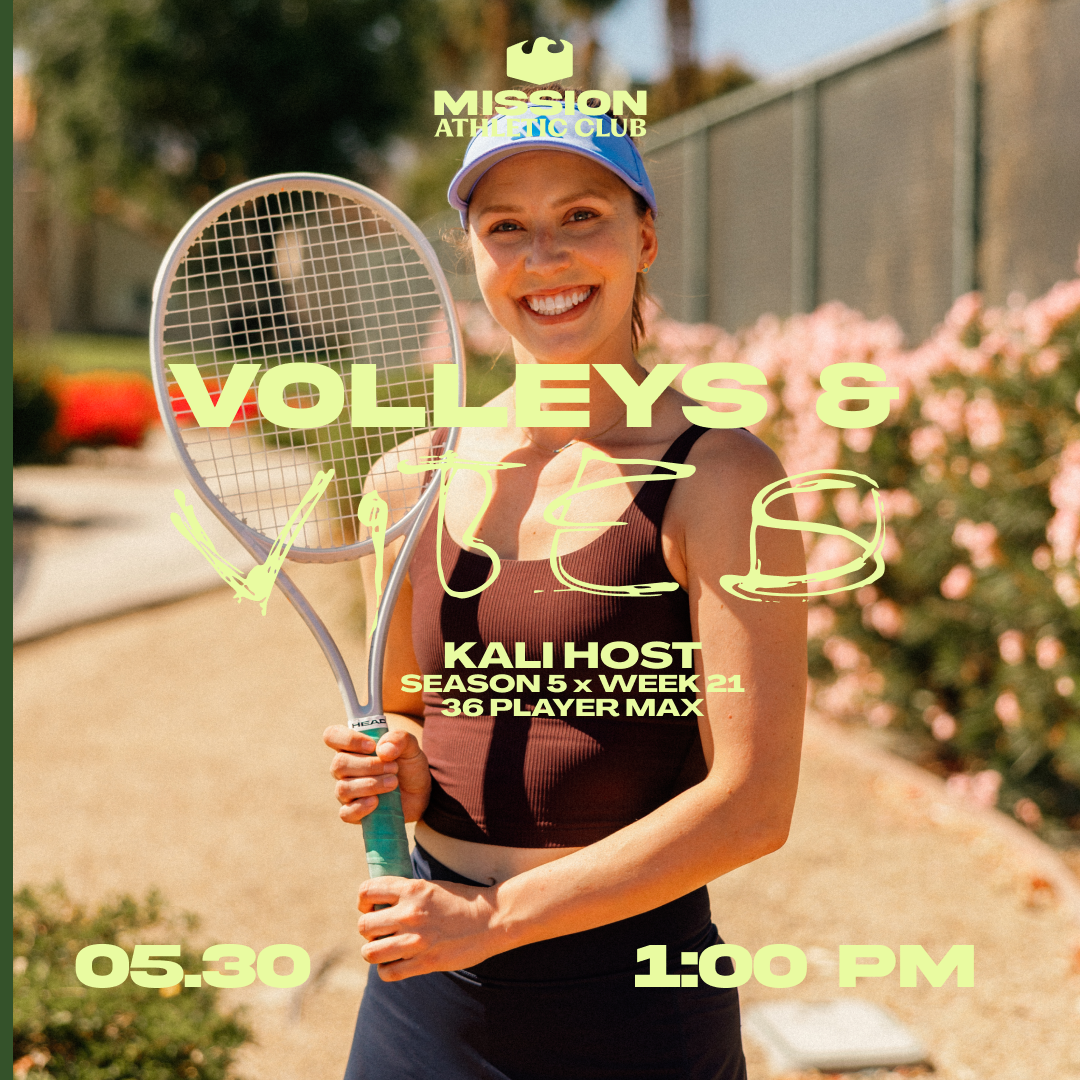 Cover art for #Kali Hosts Volleys & Vibes: WEEK 21 — Crocker Amazon Tennis Courts