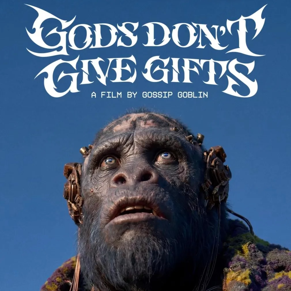 Los dioses no dan regalos Primer película de IA en los cines