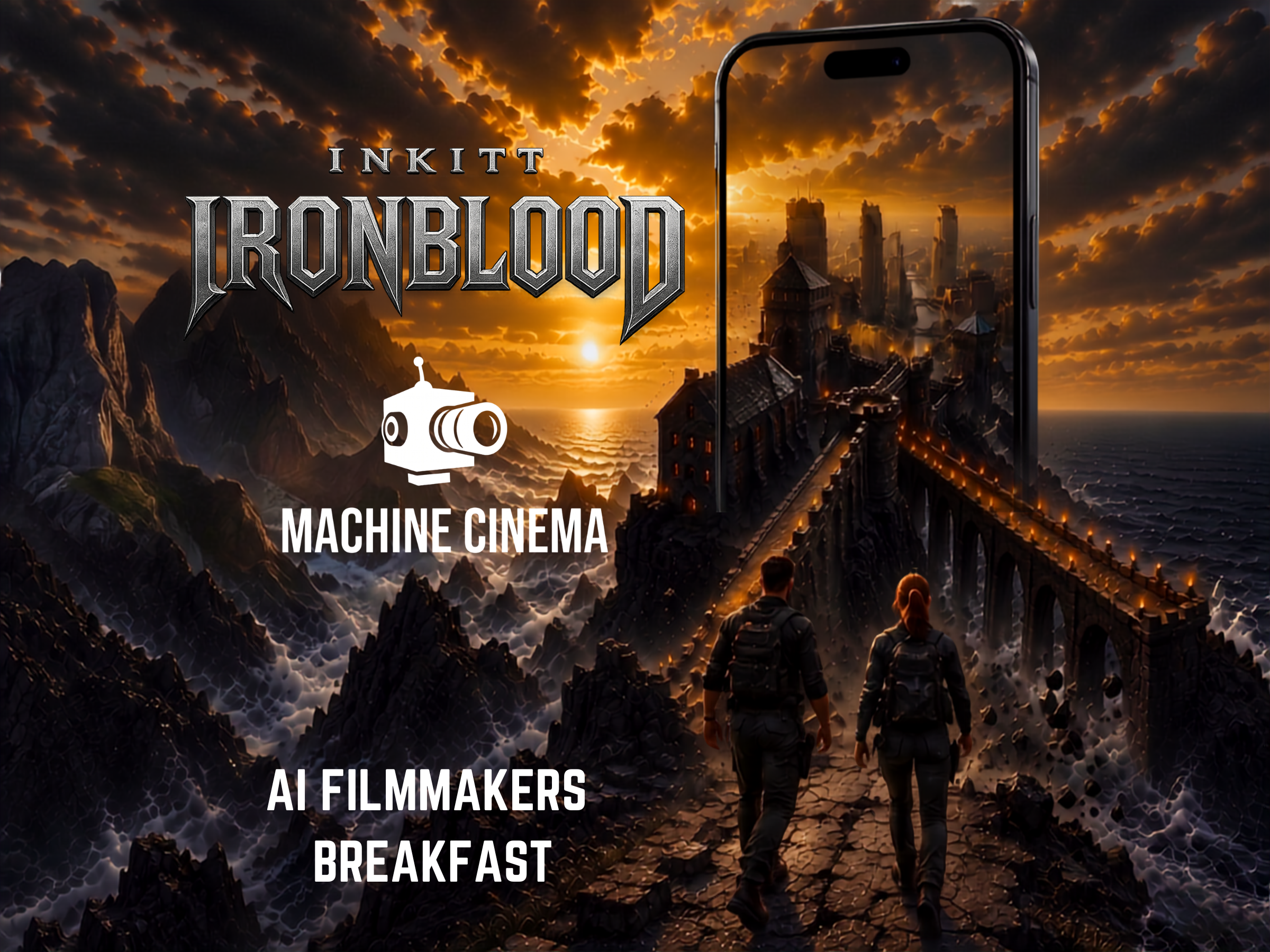 Inkitt Ironblood & Machine Cinema Present SF Monthly AI Filmmakers Breakfast