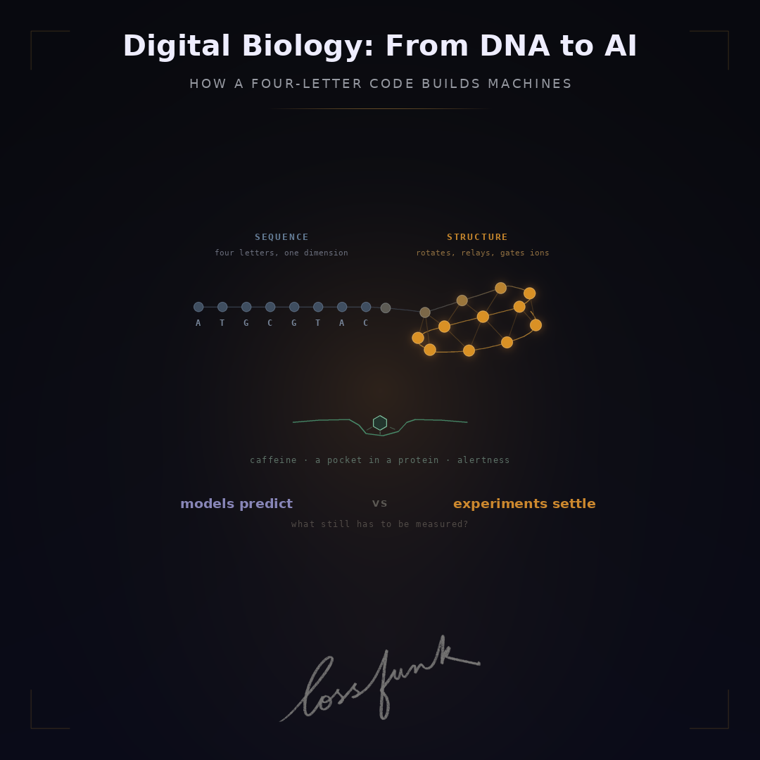 Digital Biology: From DNA to AI