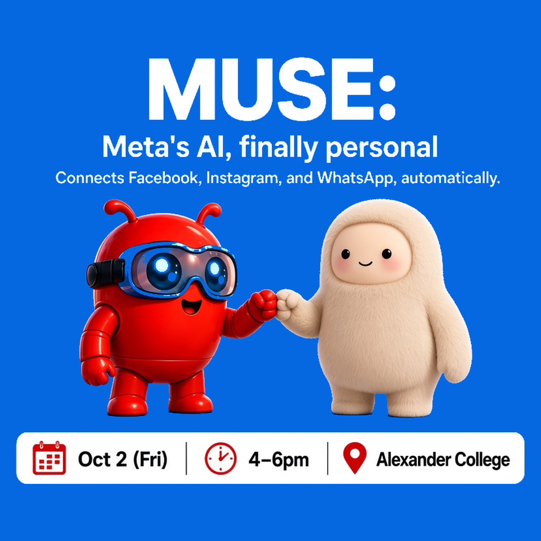 🤖💙 Muse: Meta's AI, finally personal 💙✨ (Community Sharing)
