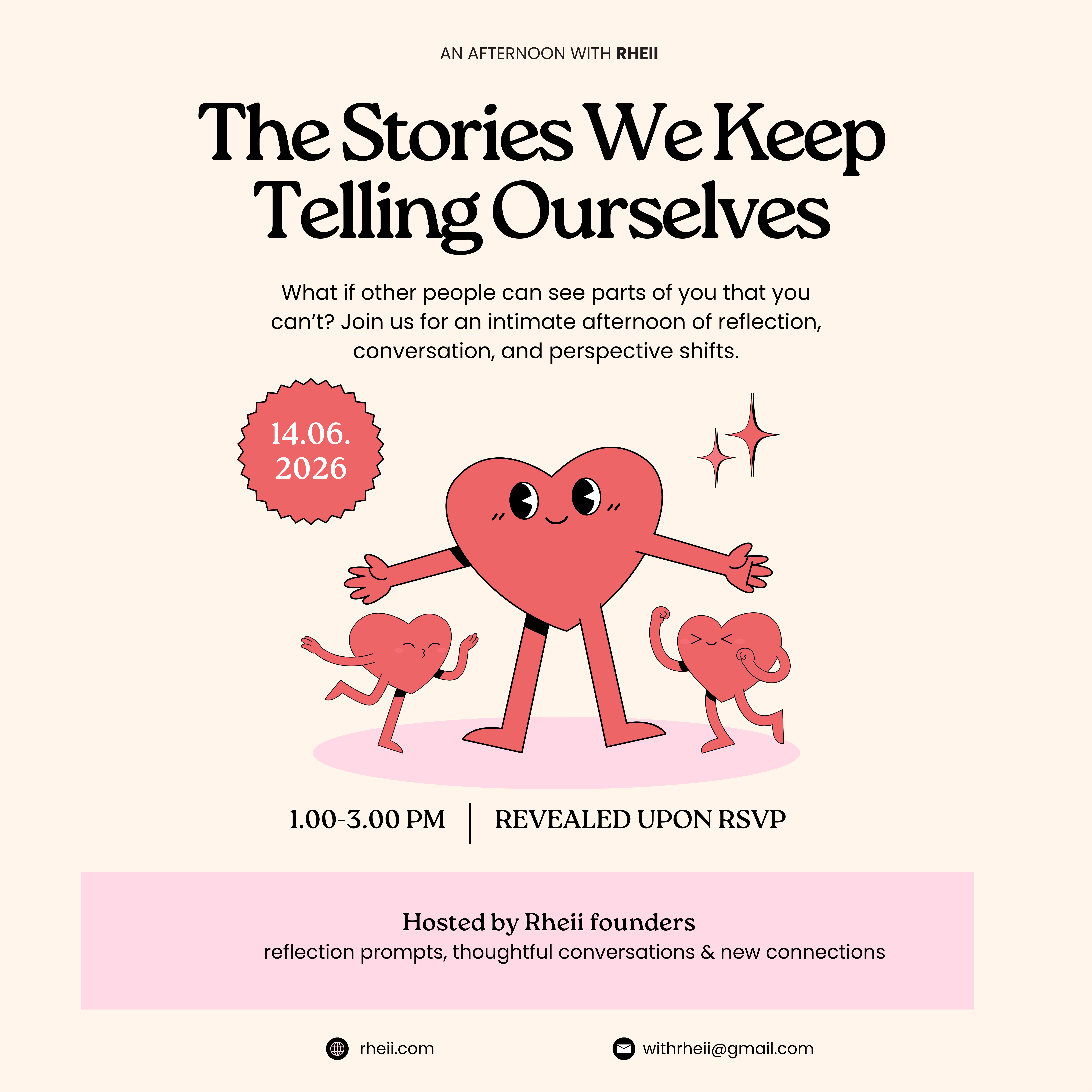 Cover art for #An Afternoon with Rheii: The Stories We Keep Telling Ourselves — Singapore