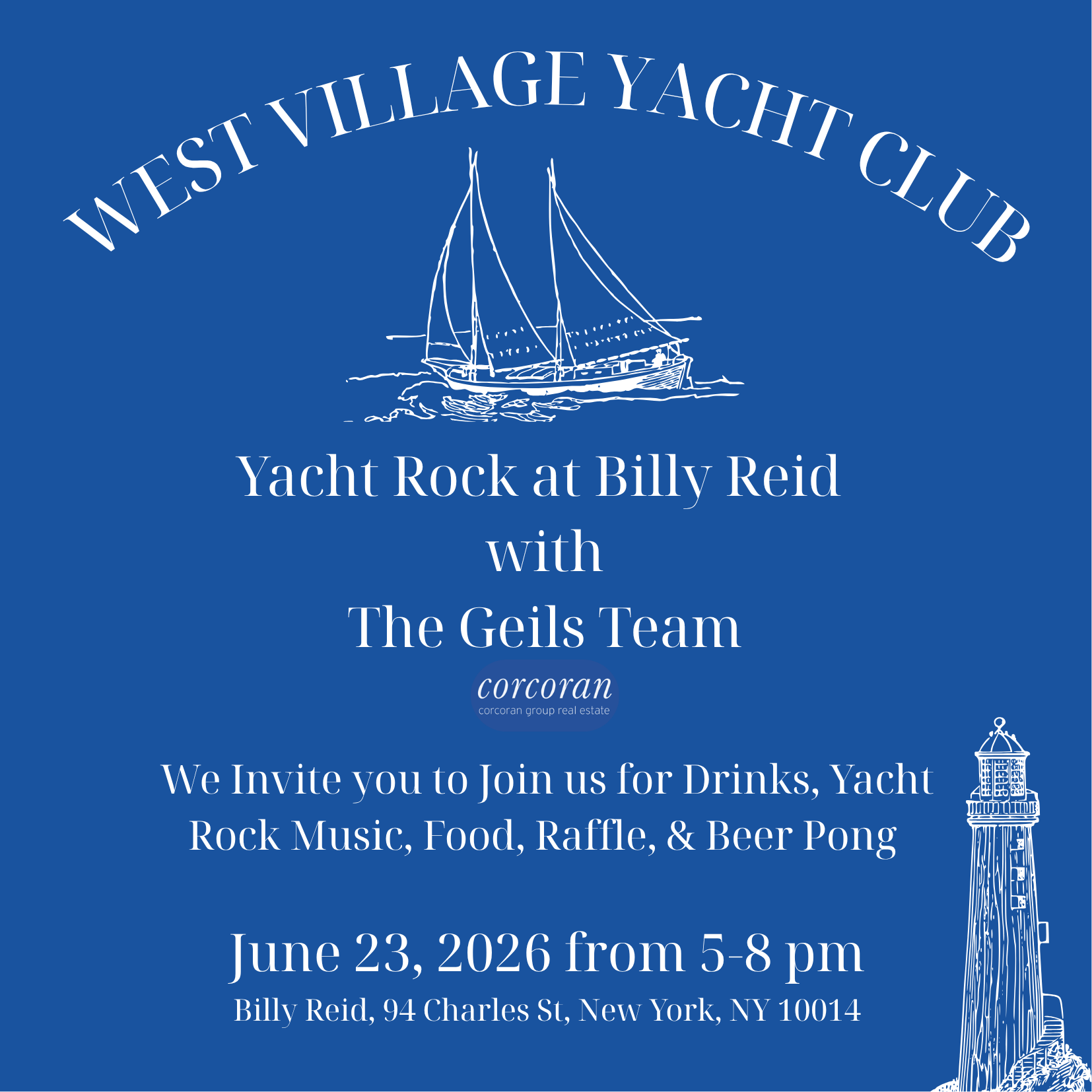 Cover art for #West Village Yacht Club at Billy Reid : An Evening of Summer Style, Good Company & Yacht Rock ⚓️ — Billy Reid
