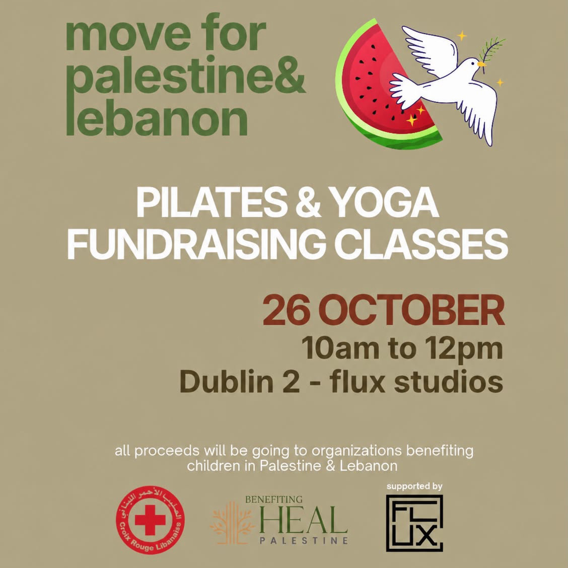 Move For Palestine &Lebanon Fundraiser