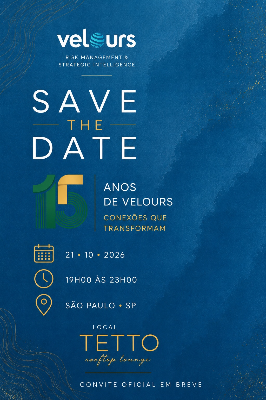 Aniversário de 15 anos da Velours International no Brasil