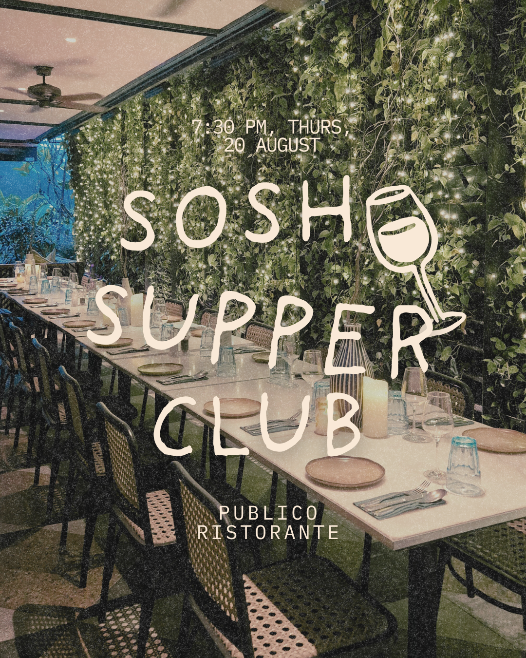 sosh суппер клуб: publico