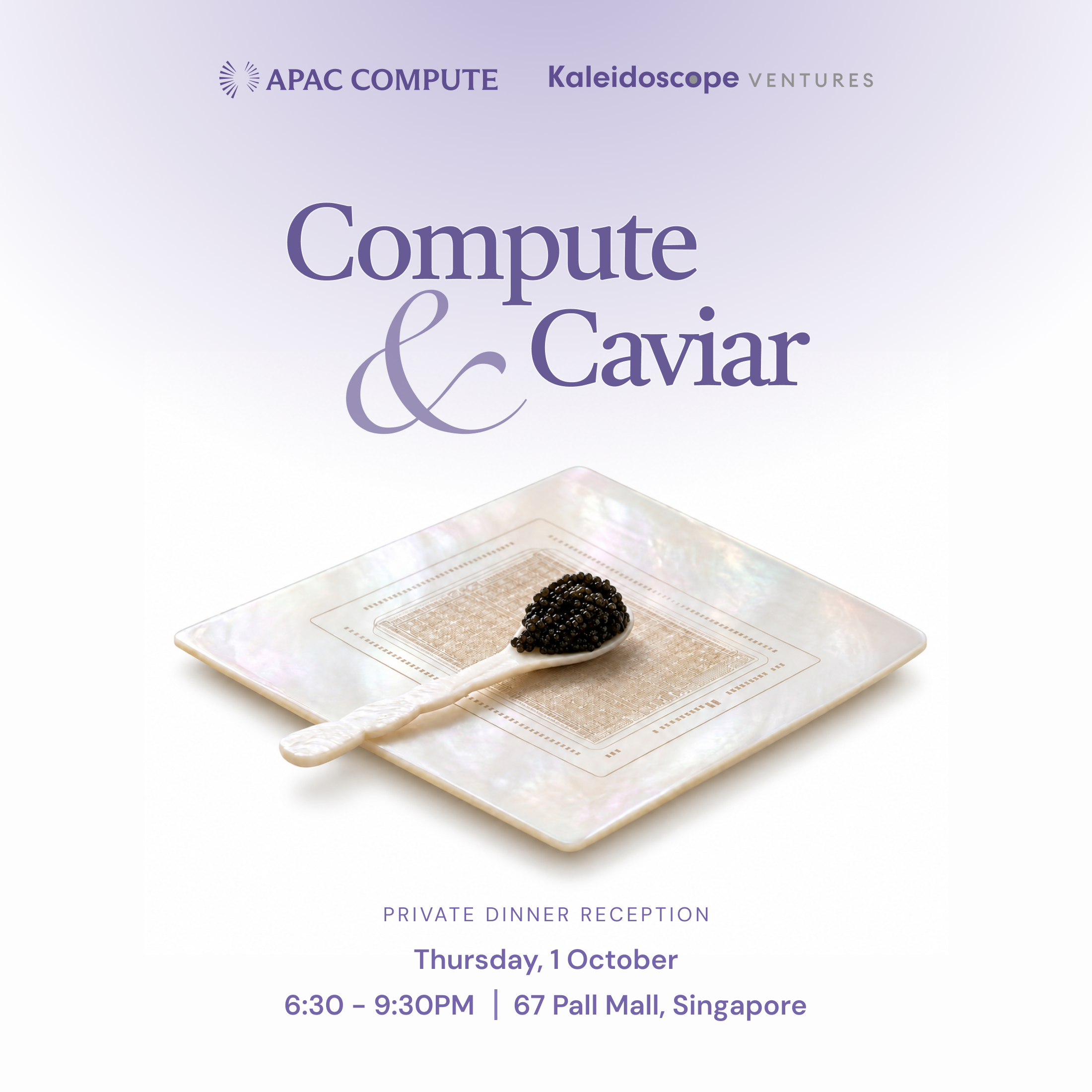 Compute & Caviar – Singapore, 1 October