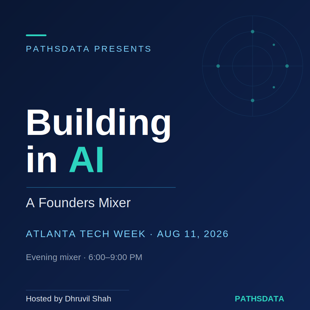 Building in AI: Ein Mixer für Gründer -- Atlenta Tech Woche