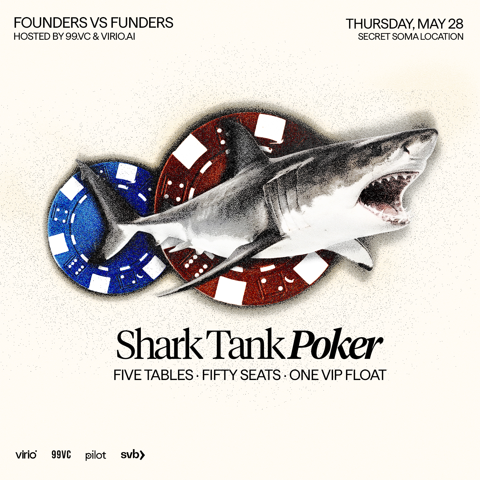 Cover art for #Shark Tank Poker Night — San Francisco, CA
