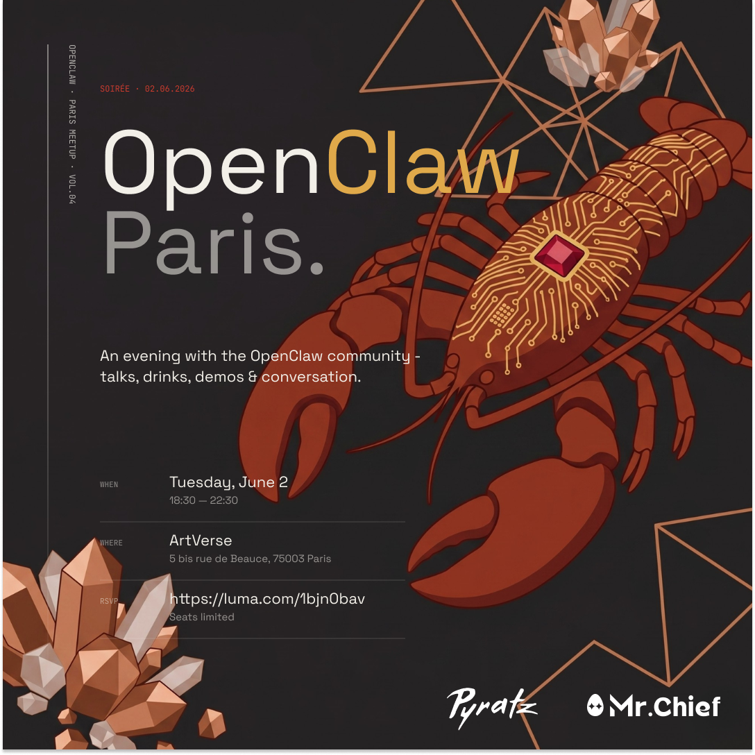 OpenClaw June Meetup Paris | Proof of Talk Side Event