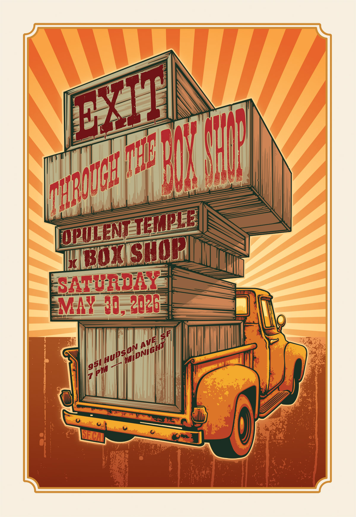 Cover art for #Exit Through The Box Shop: Opulent Temple x Box Shop — The Box Shop
