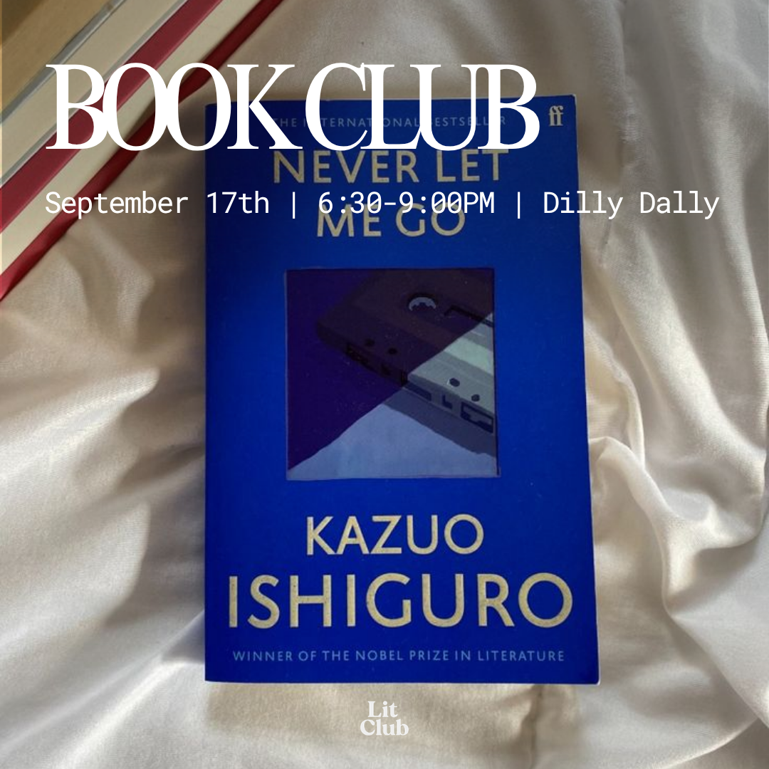 Club de Lectura: Nunca Me Dejes Ir de Kazuo Ishiguro