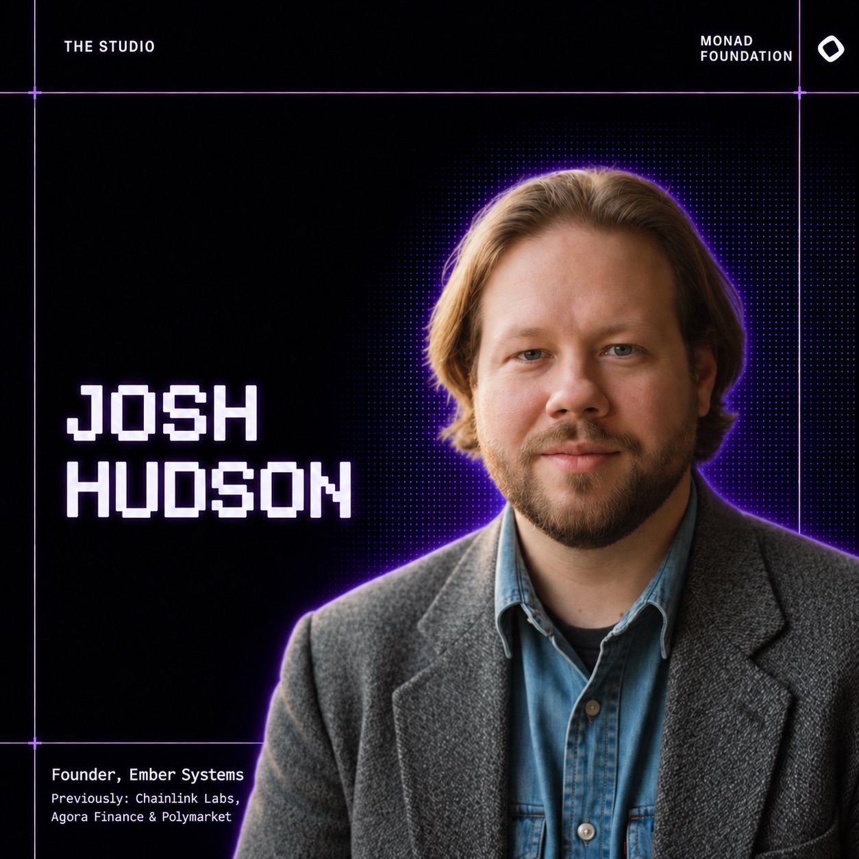 El Fireside Chat de The Studio: Josh Hudson | Anteriormente en Chainlink Labs, Agora Finance y Polymarket