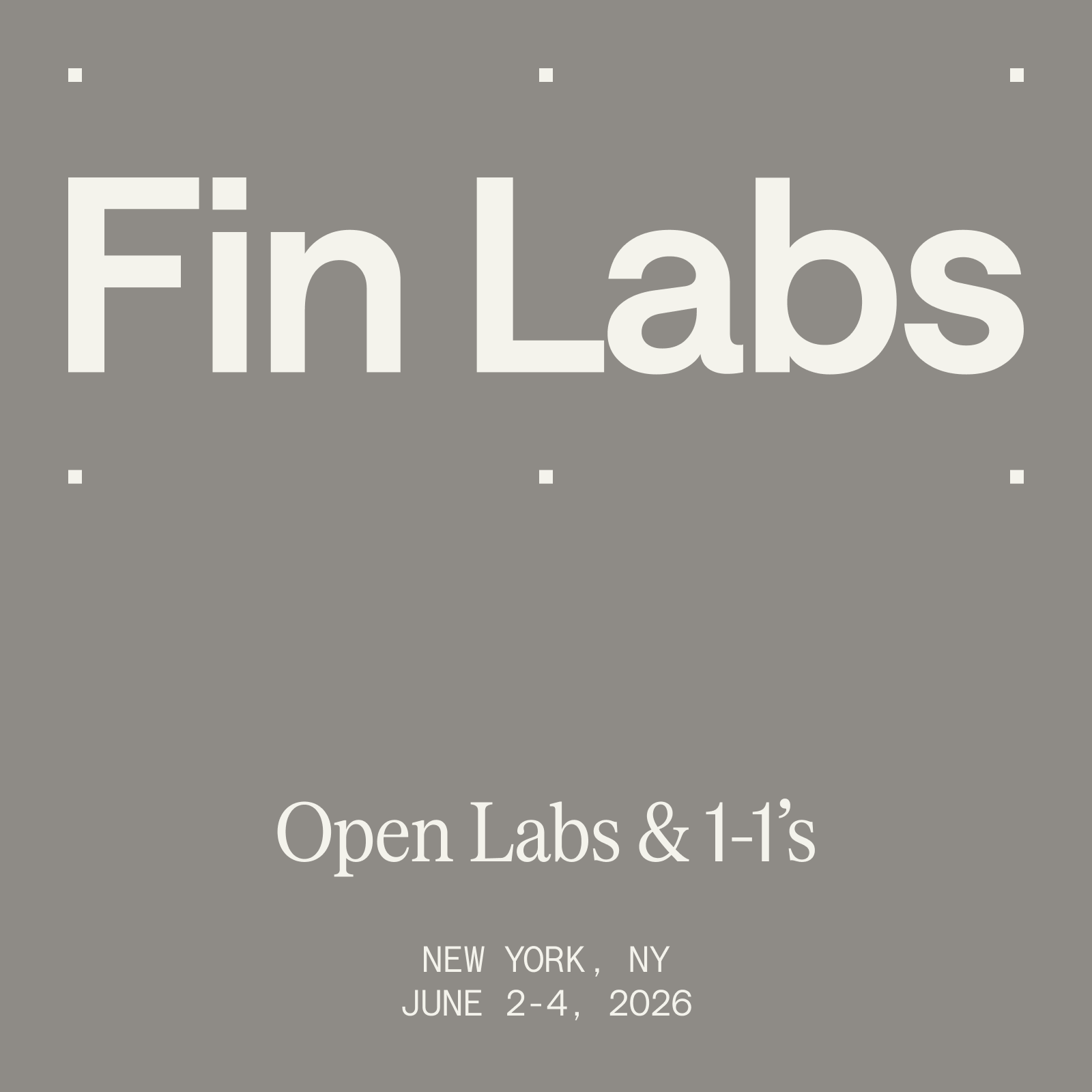 Cover art for #Book a demo at Fin Labs New York — 18 E 50th St