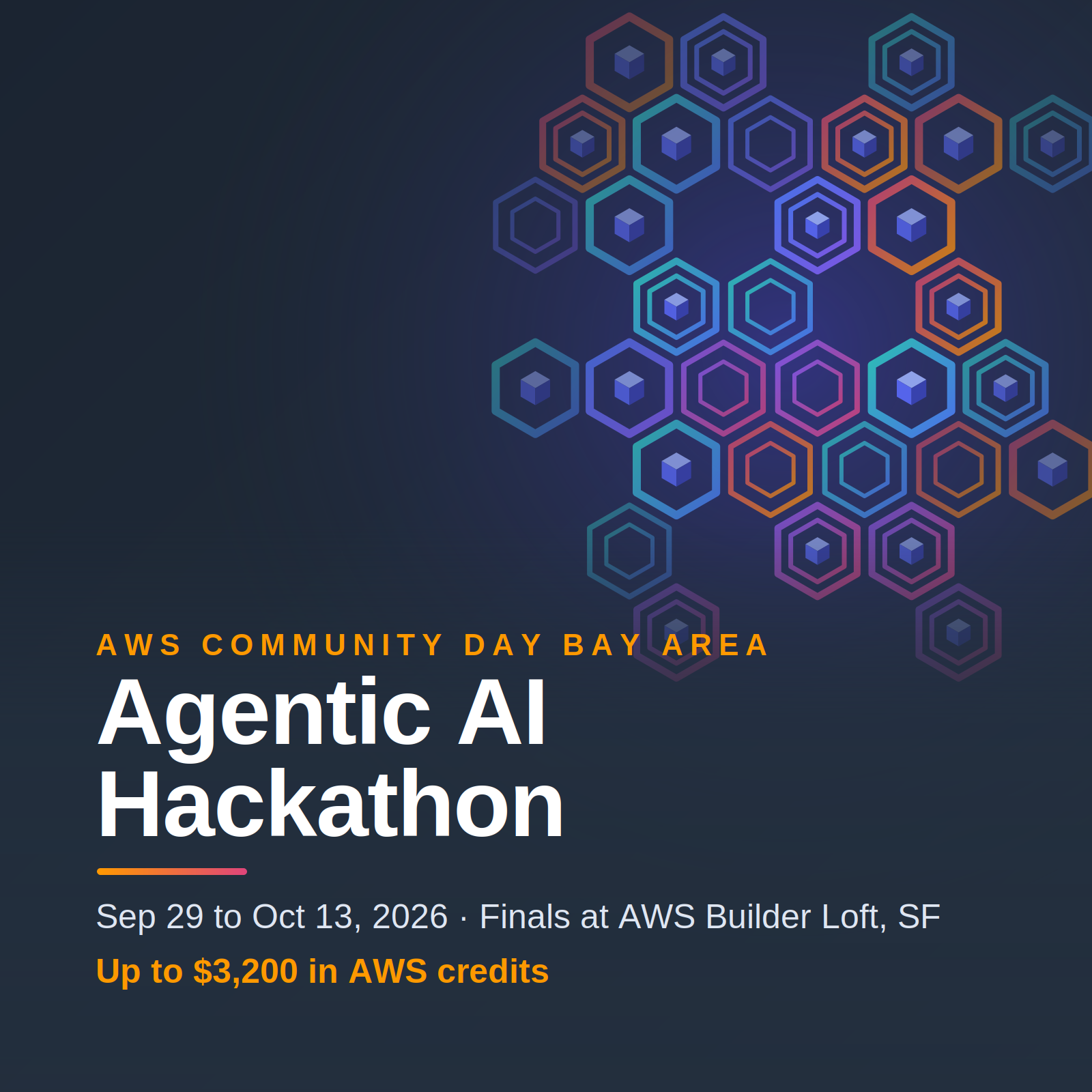 Agentic AI Hackathon: AWS Community Day Bay Area 2026