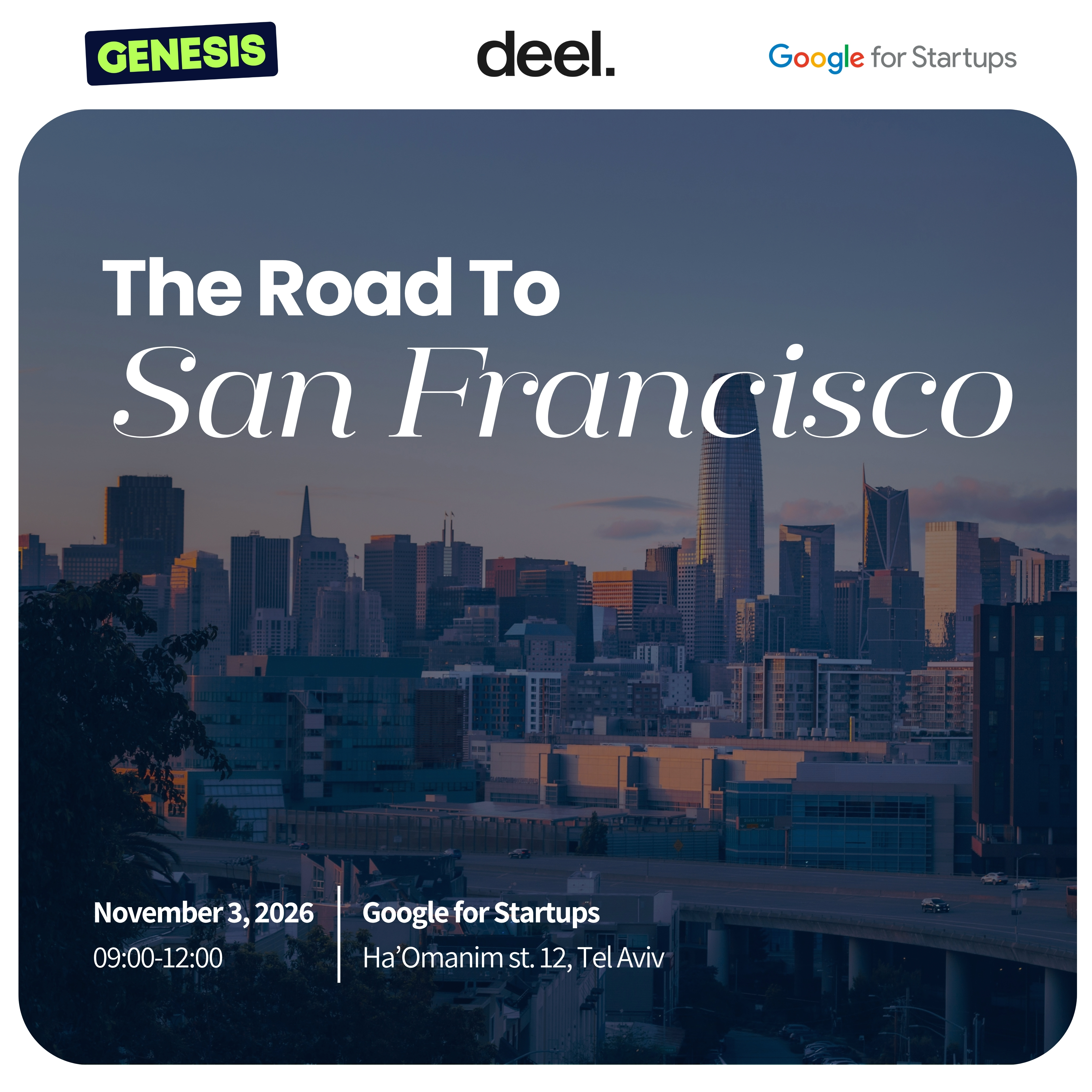 The Road to San Francisco
