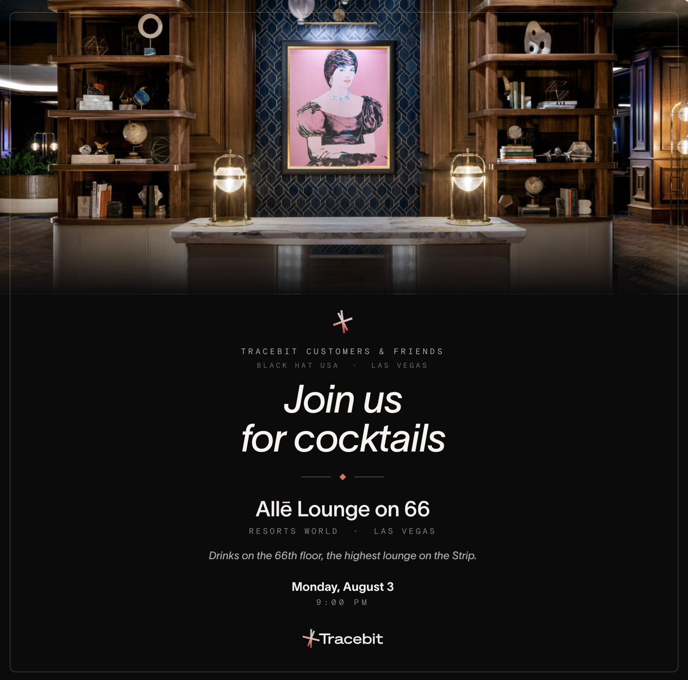 Tracebit Customer & Friends Cocktails - Black Hat USA