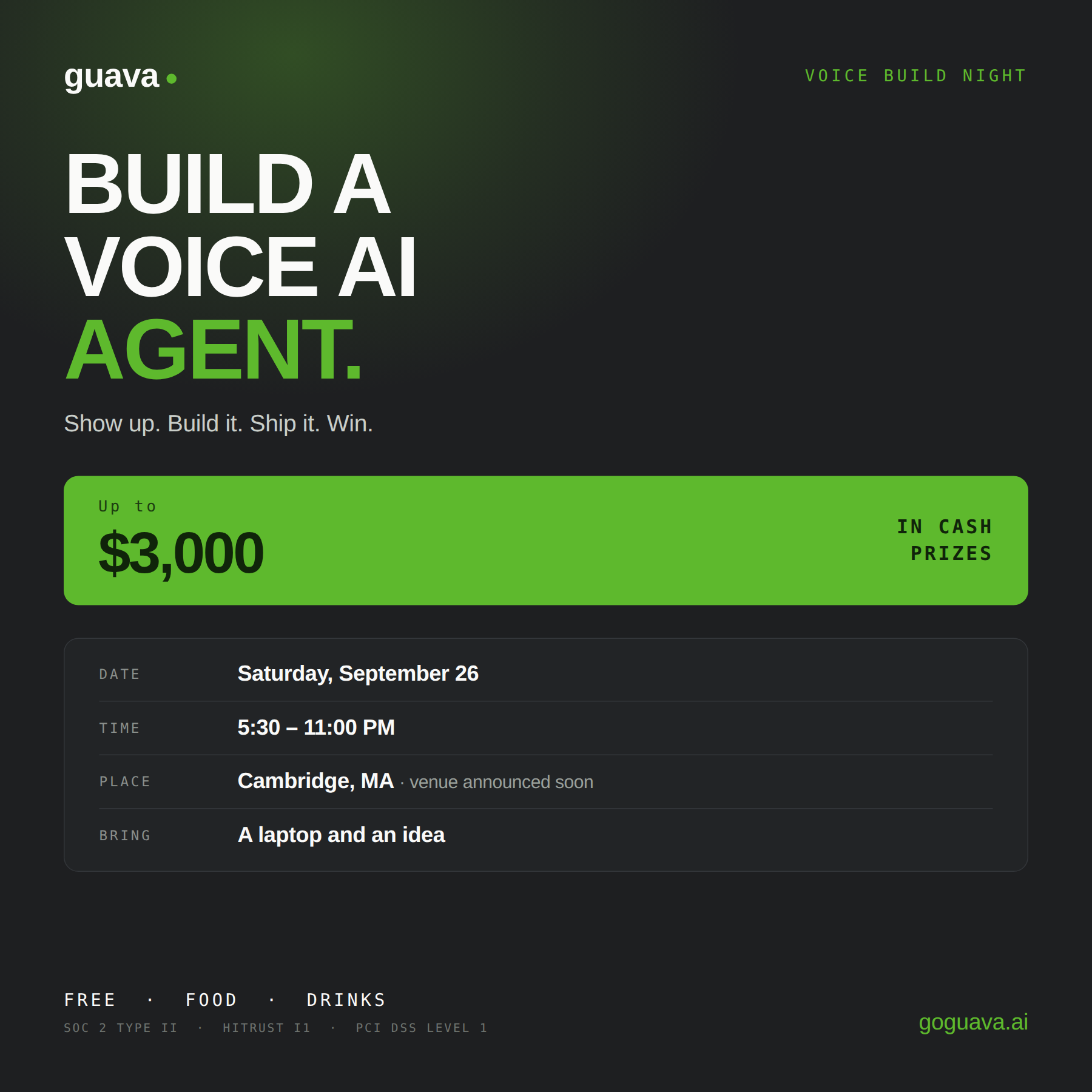 Guava Voice AI Hackathon: Build Day Boston