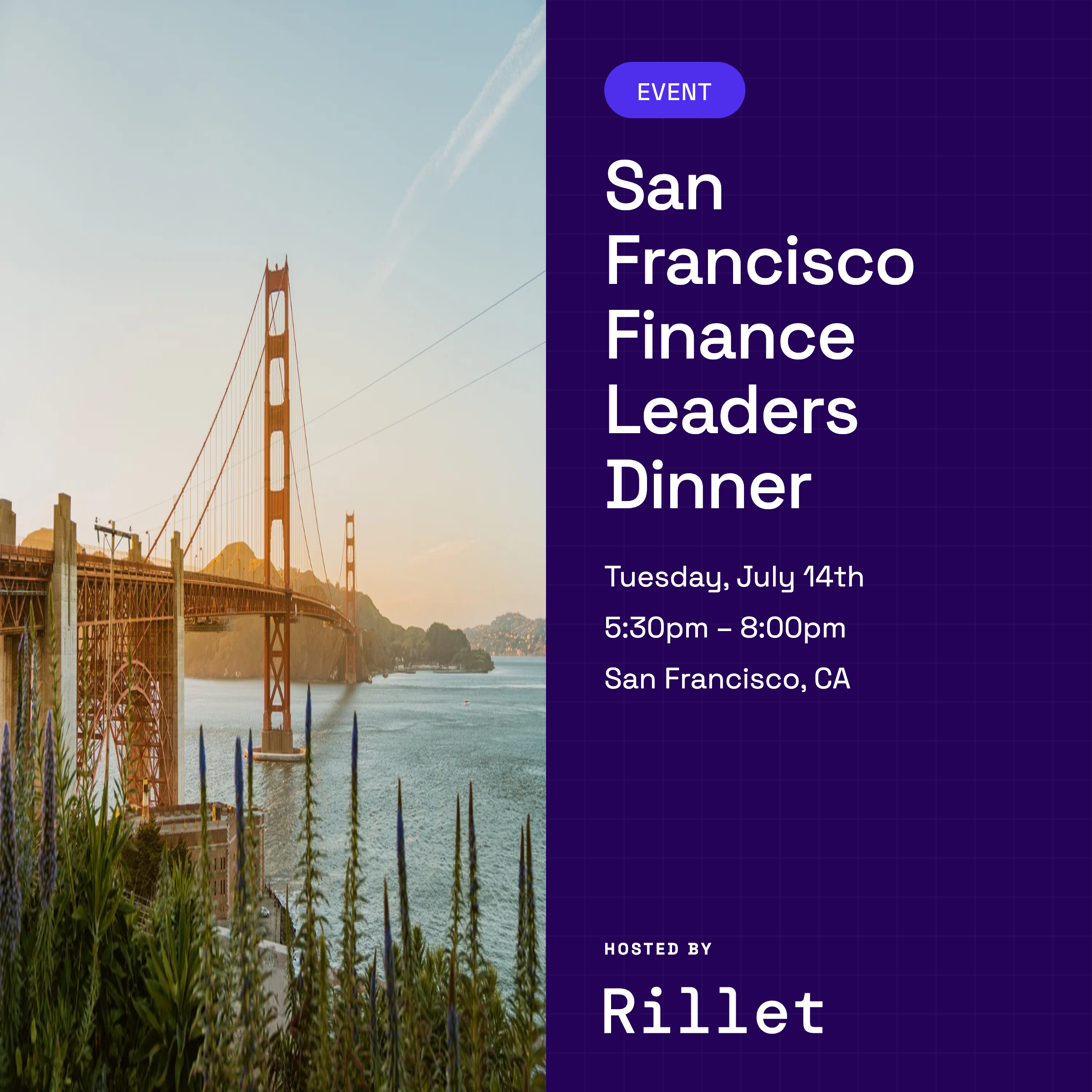 SF Finance Leaders Dinner w/ Rillet